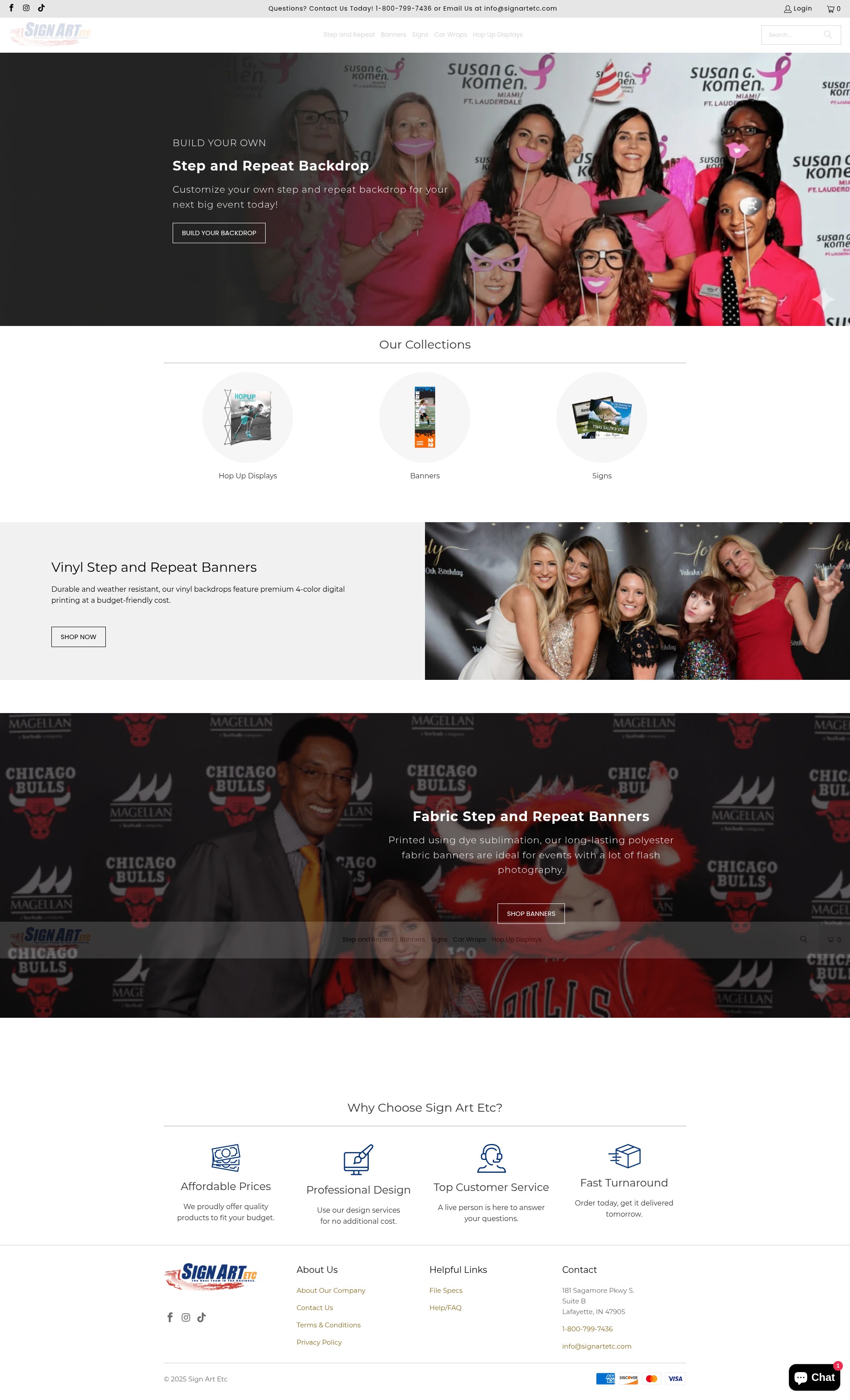 Screenshot of www.signartetc.com