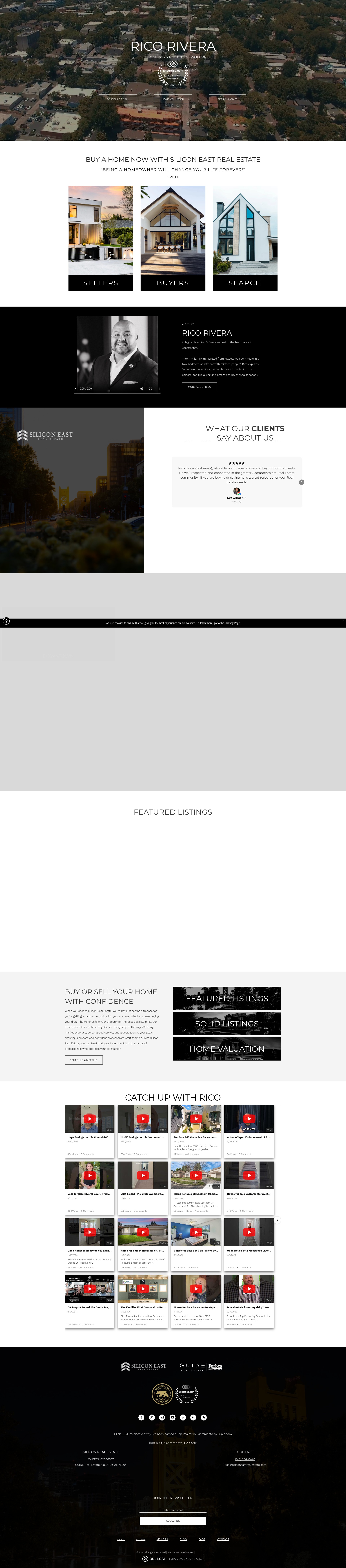 Screenshot of www.siliconeastrealestate.com