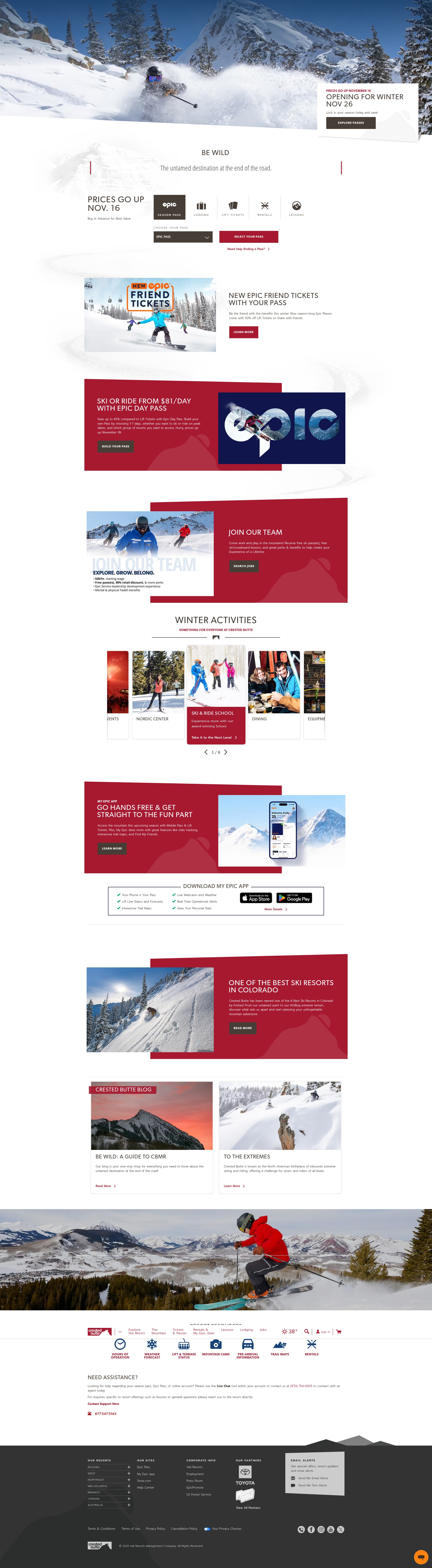 Screenshot of www.skicb.com