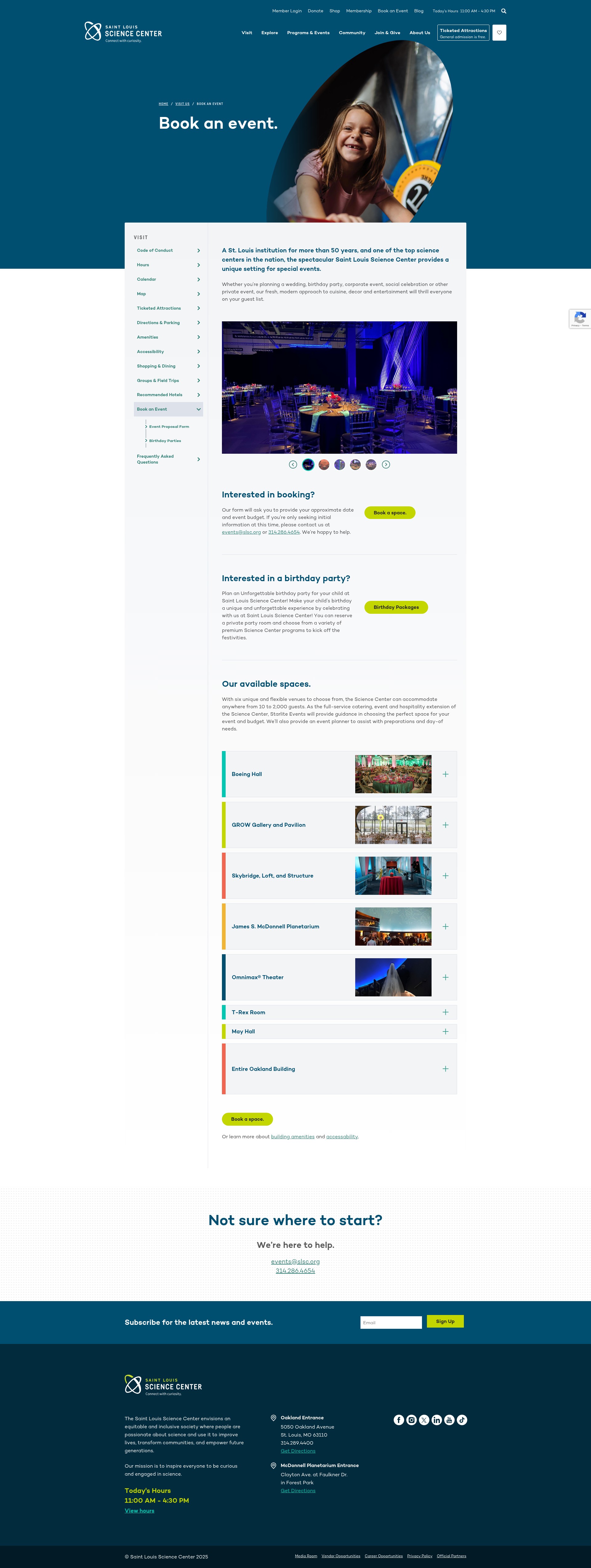 Screenshot of www.slsc.org