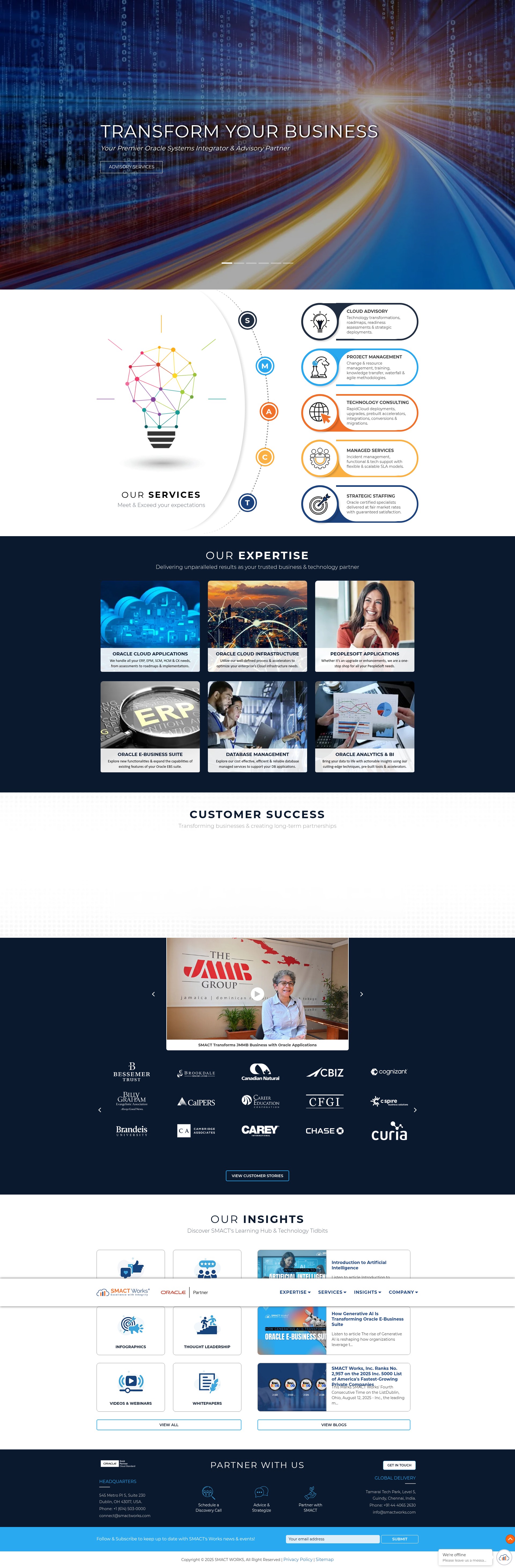 Screenshot of www.smactworks.com
