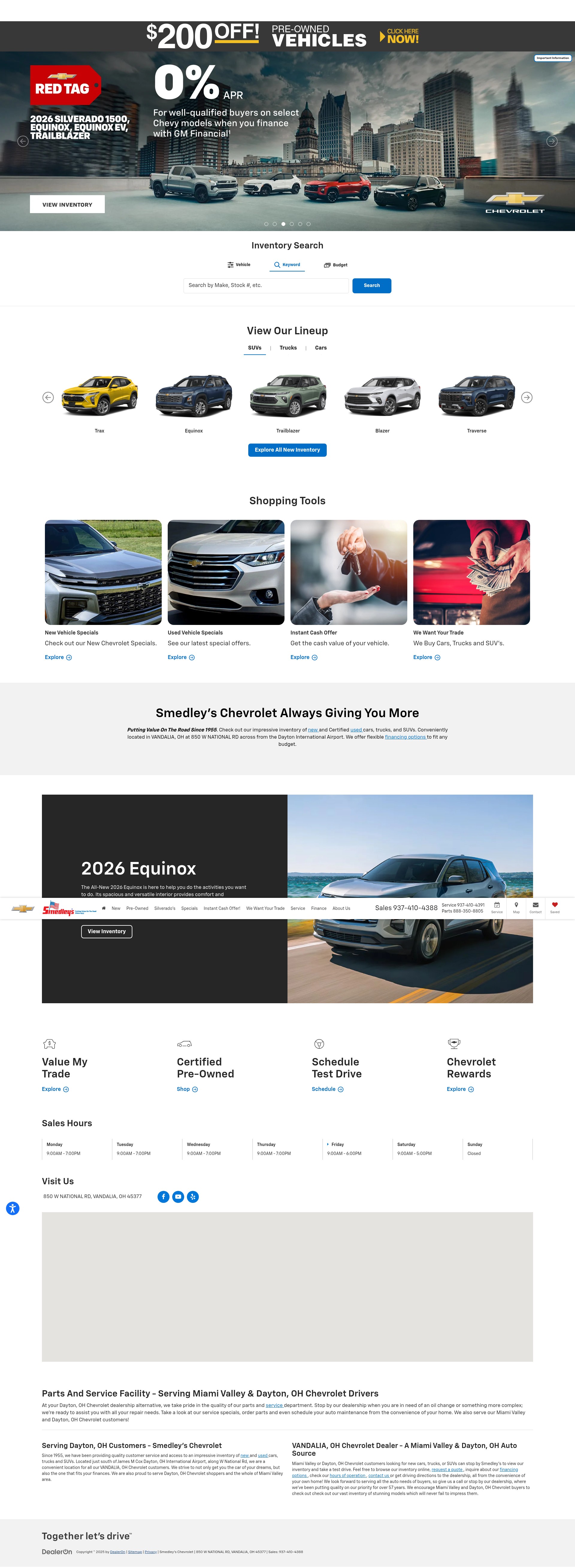 Screenshot of www.smedleys.com