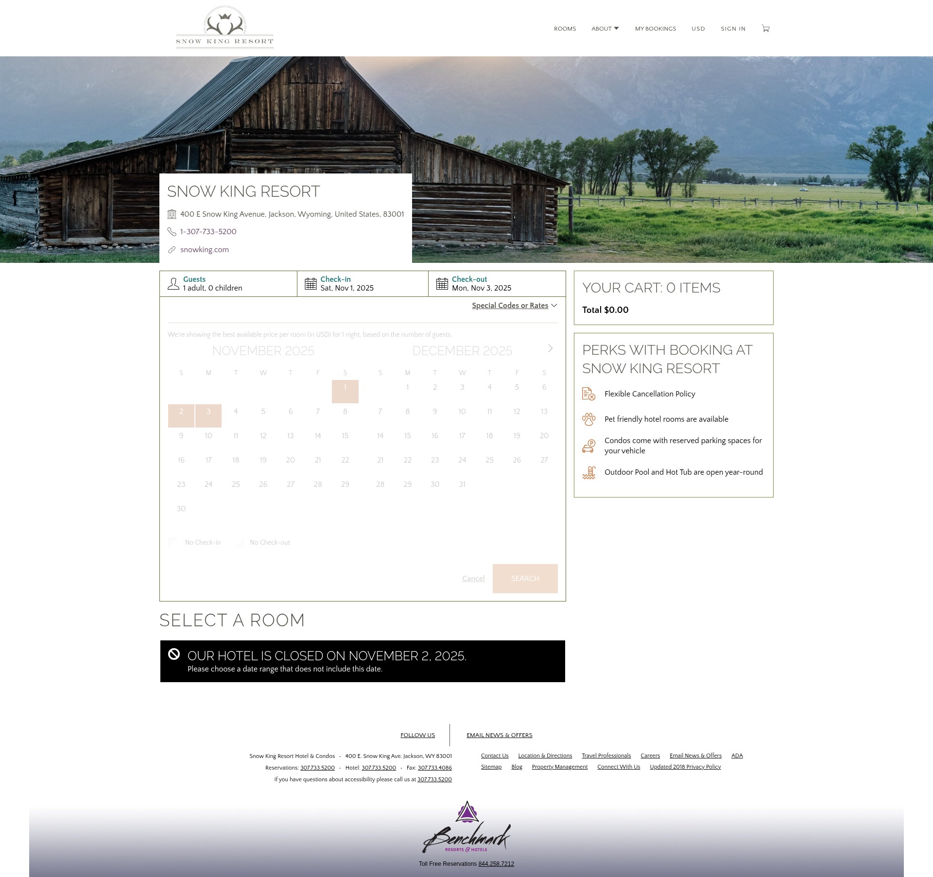 Screenshot of www.snowking.com