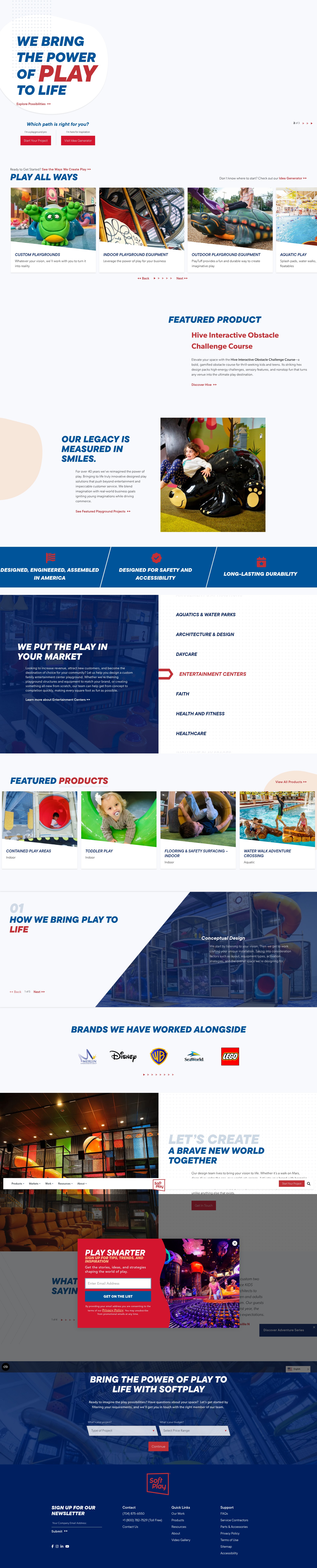 Screenshot of www.softplay.com