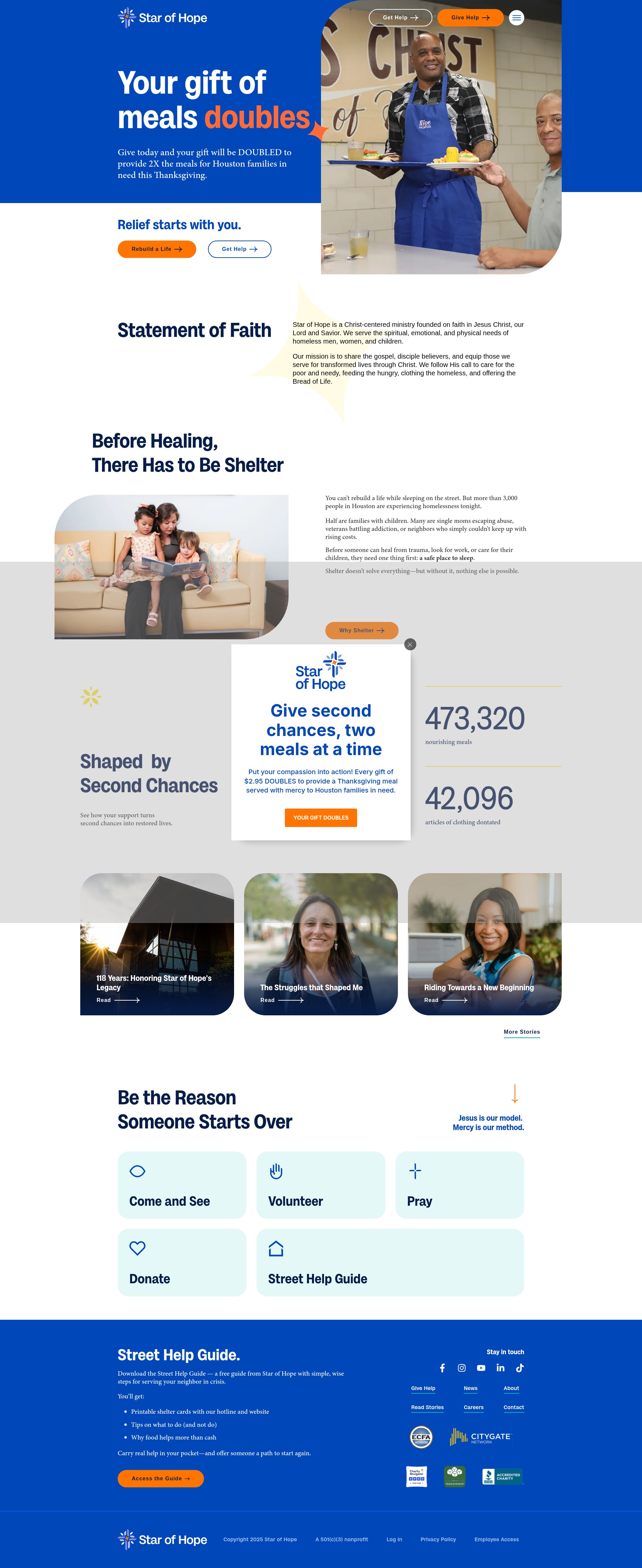 Screenshot of www.sohmission.org