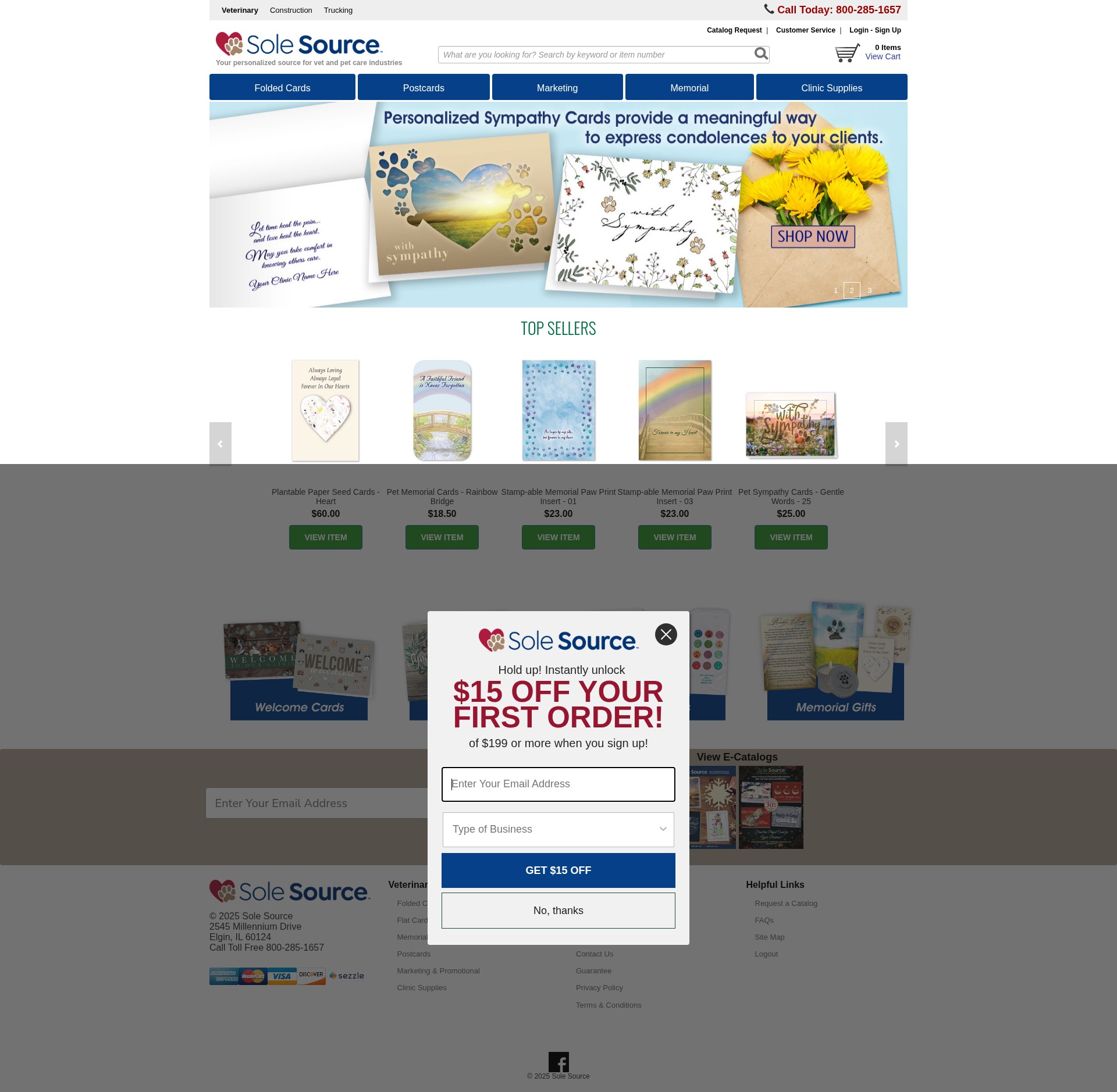 Screenshot of www.solesource.com