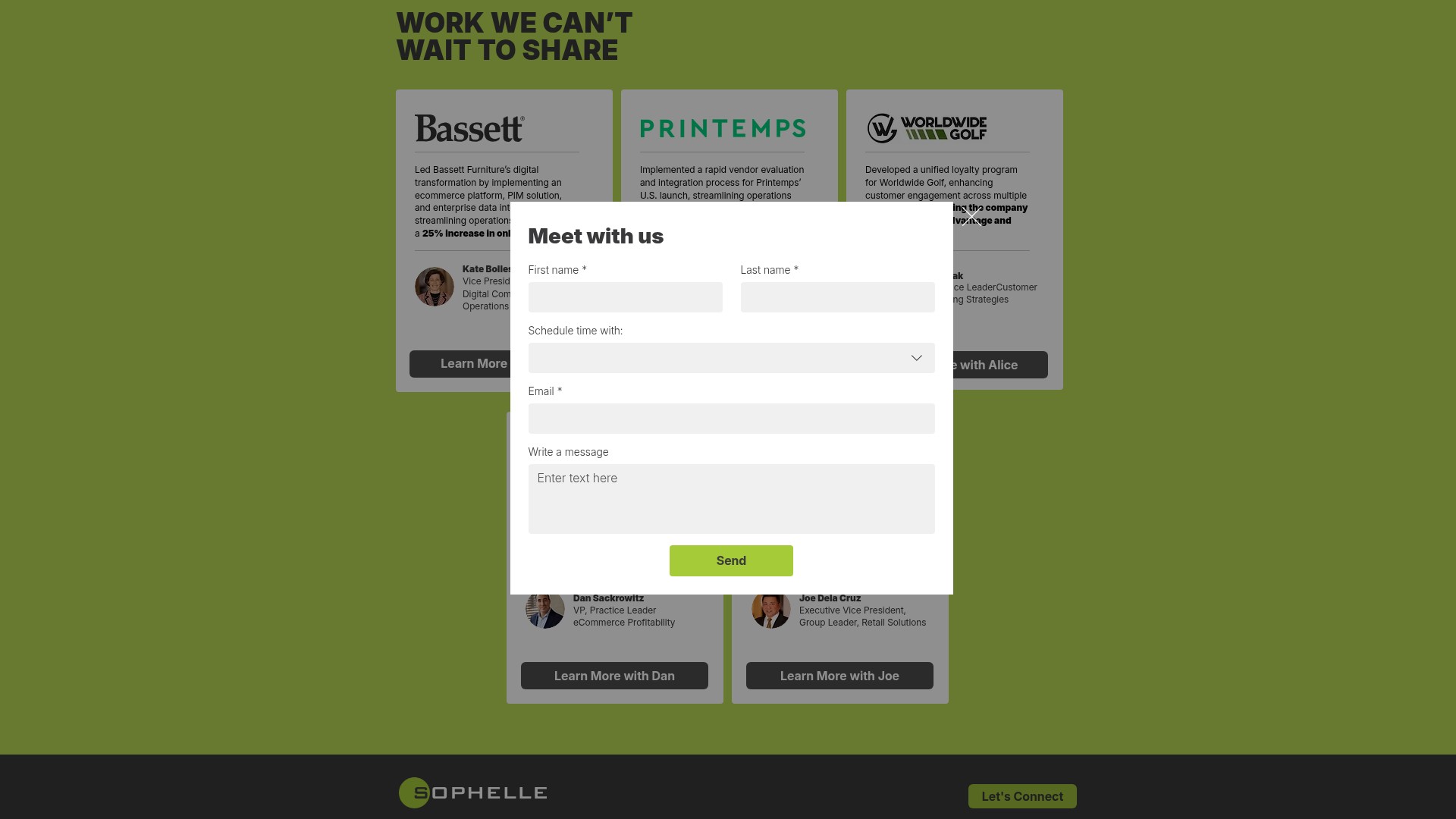 Screenshot of www.sophelle.info