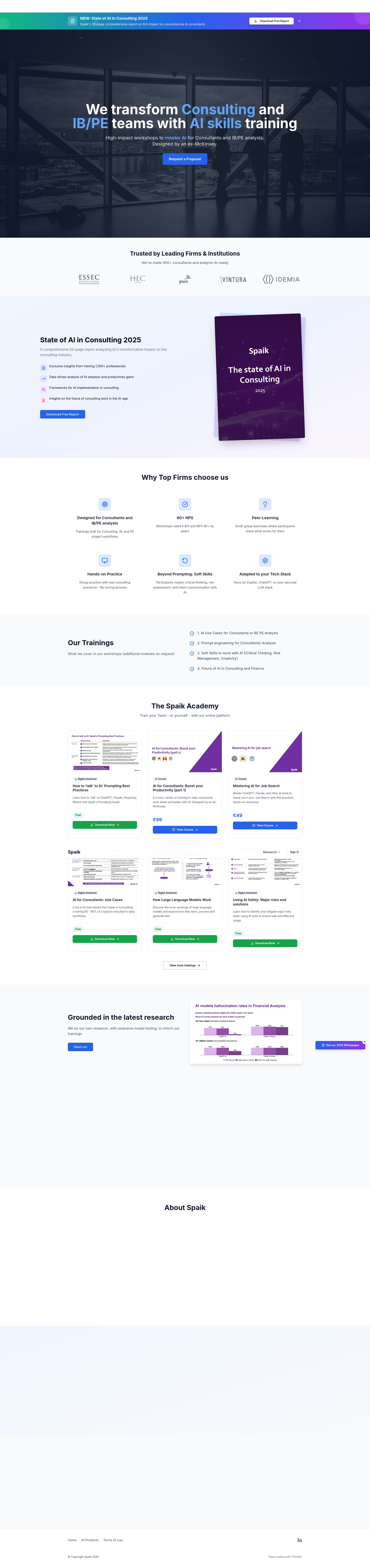 Screenshot of www.spaik.co