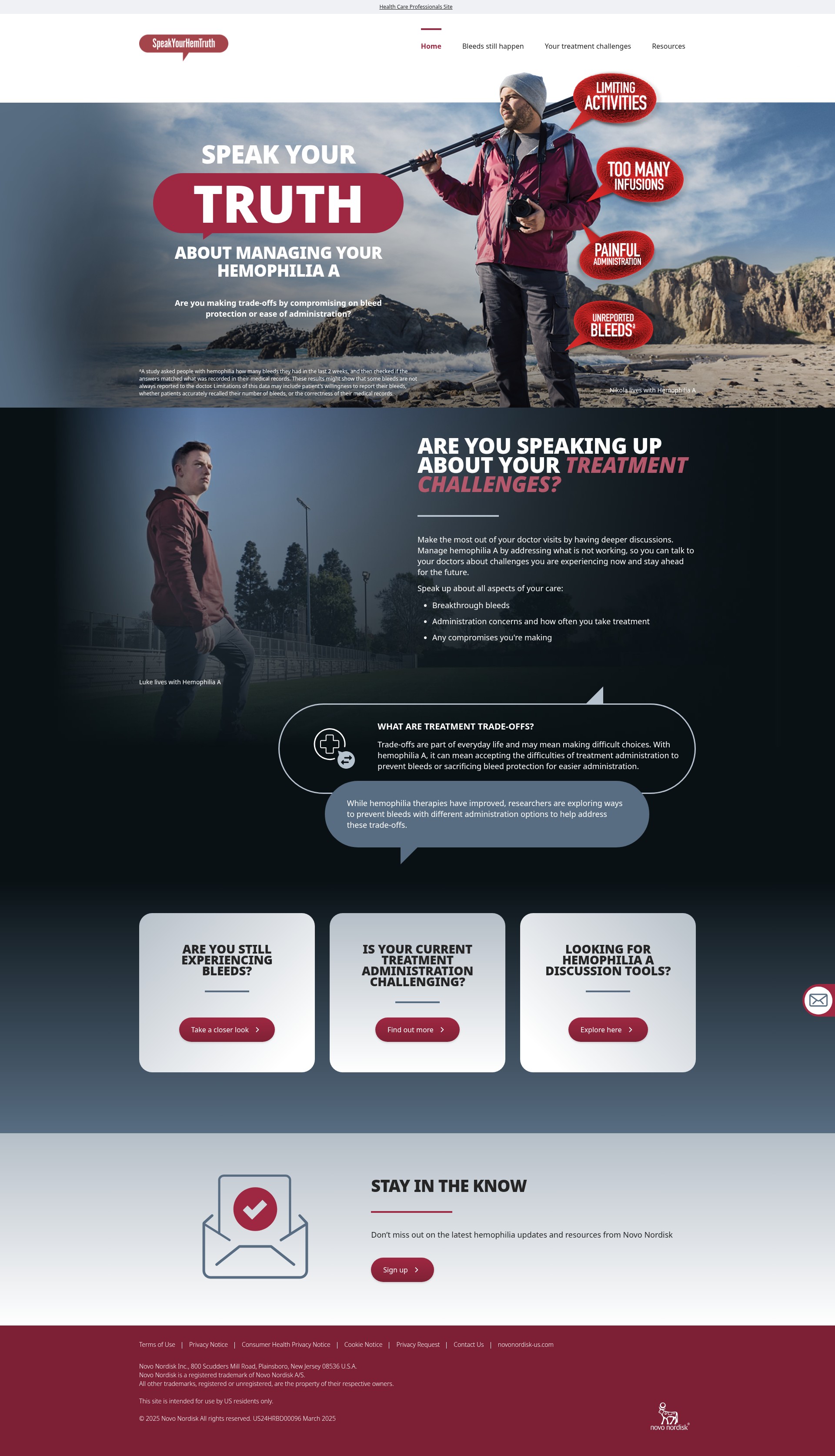 Screenshot of www.speakyourhemtruth.com