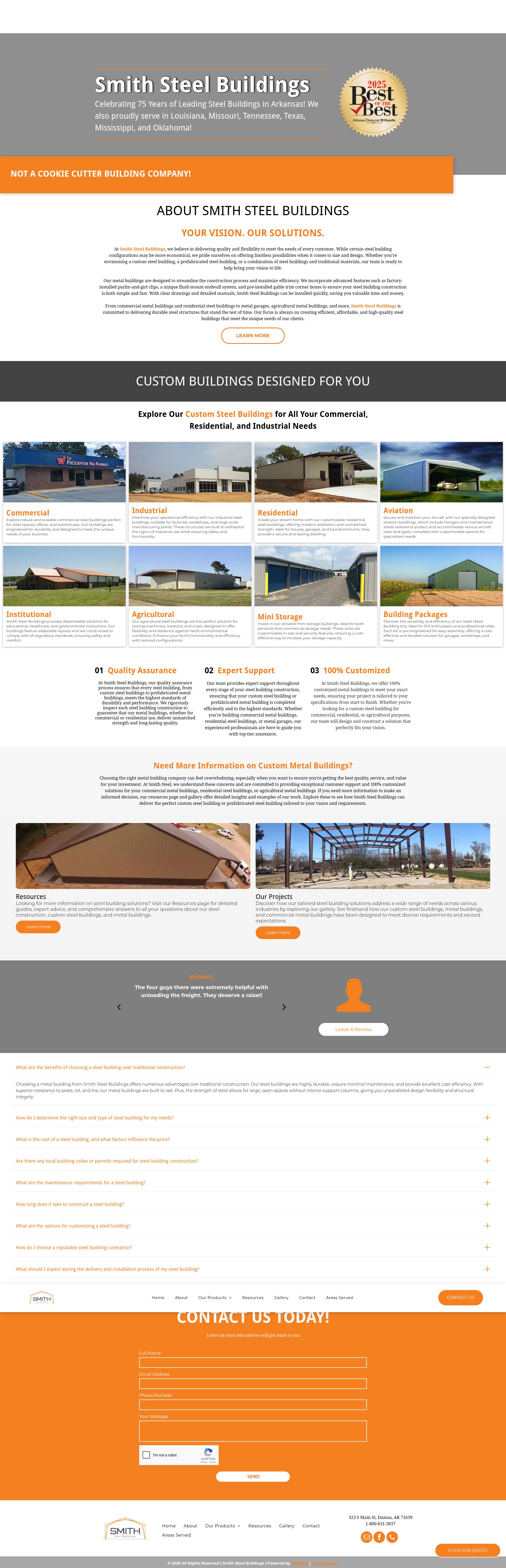Screenshot of www.specsmith.com