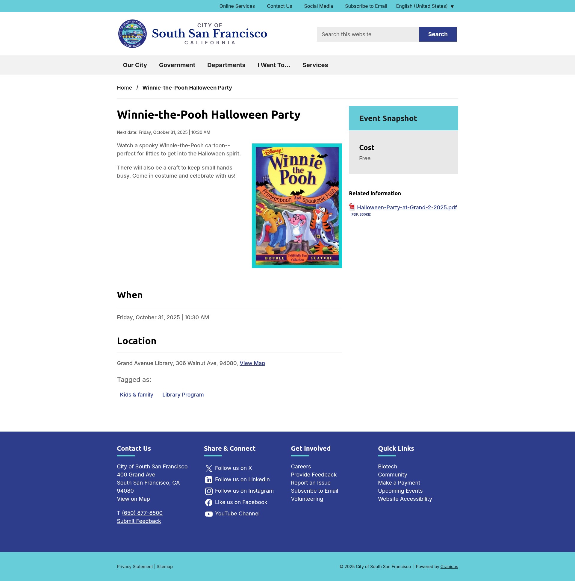 Screenshot of www.ssf.net
