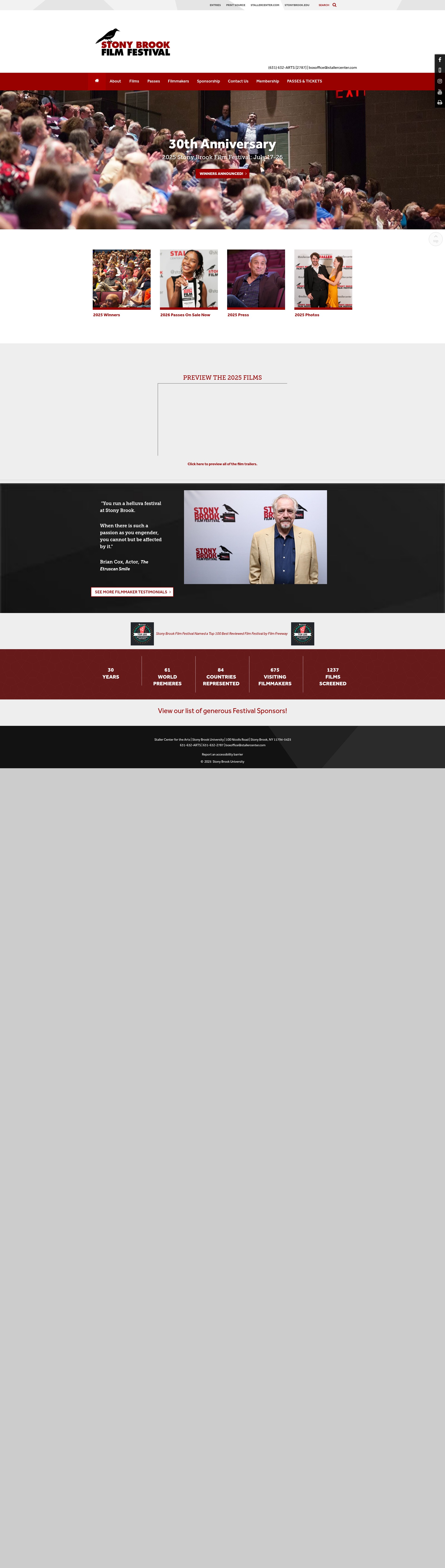 Screenshot of www.stallercenter.com