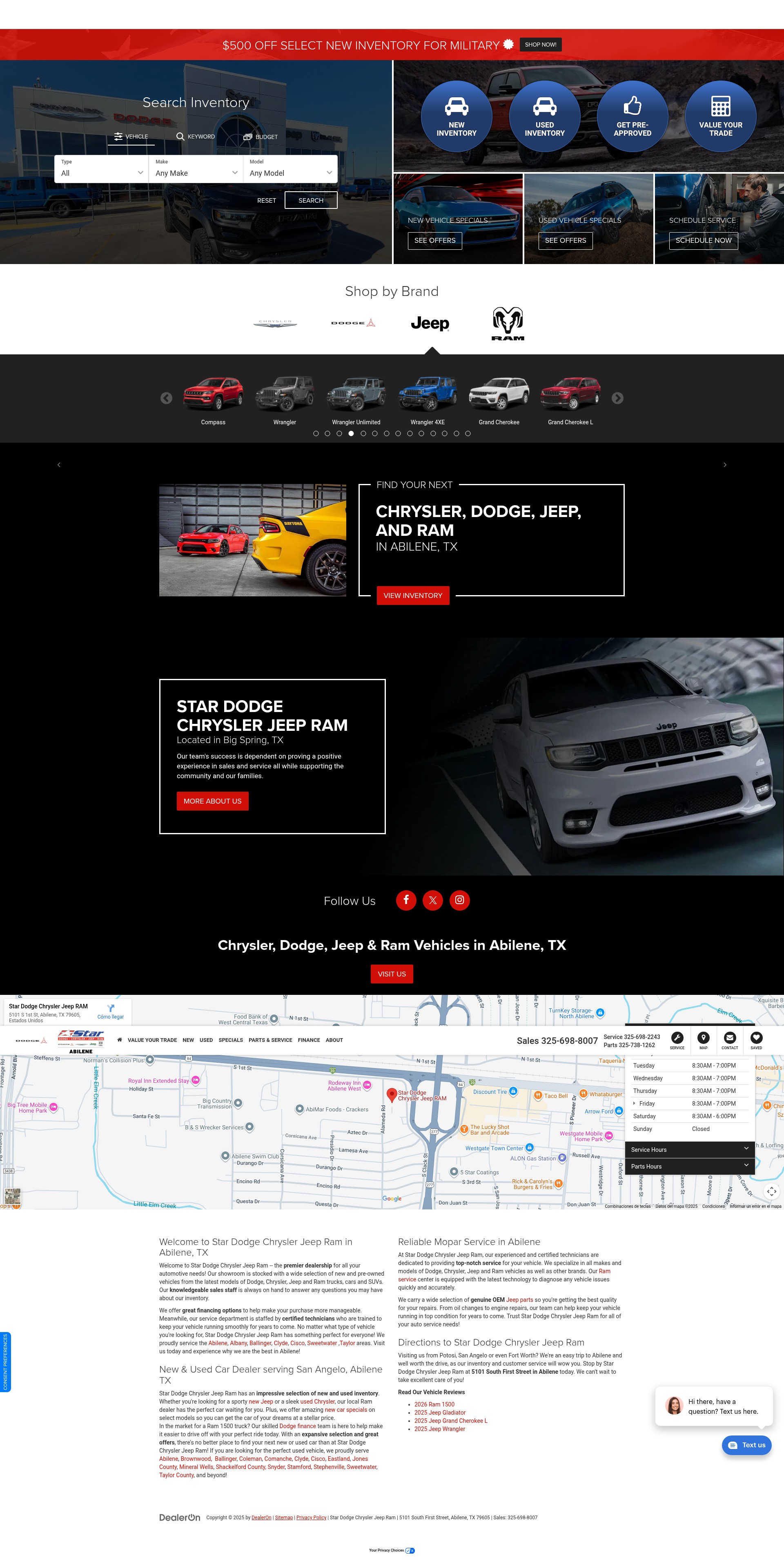 Screenshot of www.stardodge.net