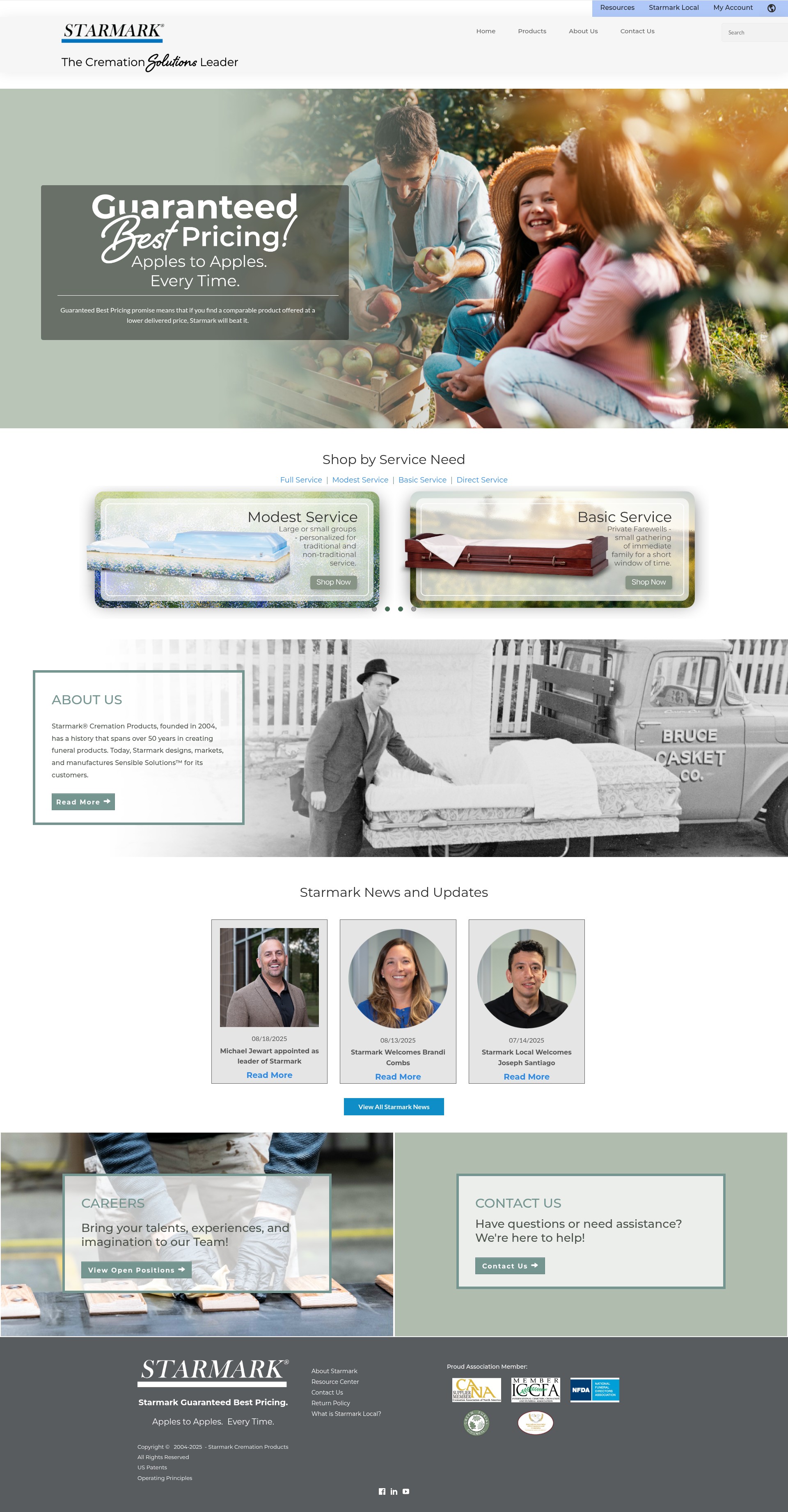 Screenshot of www.starmarkcp.com