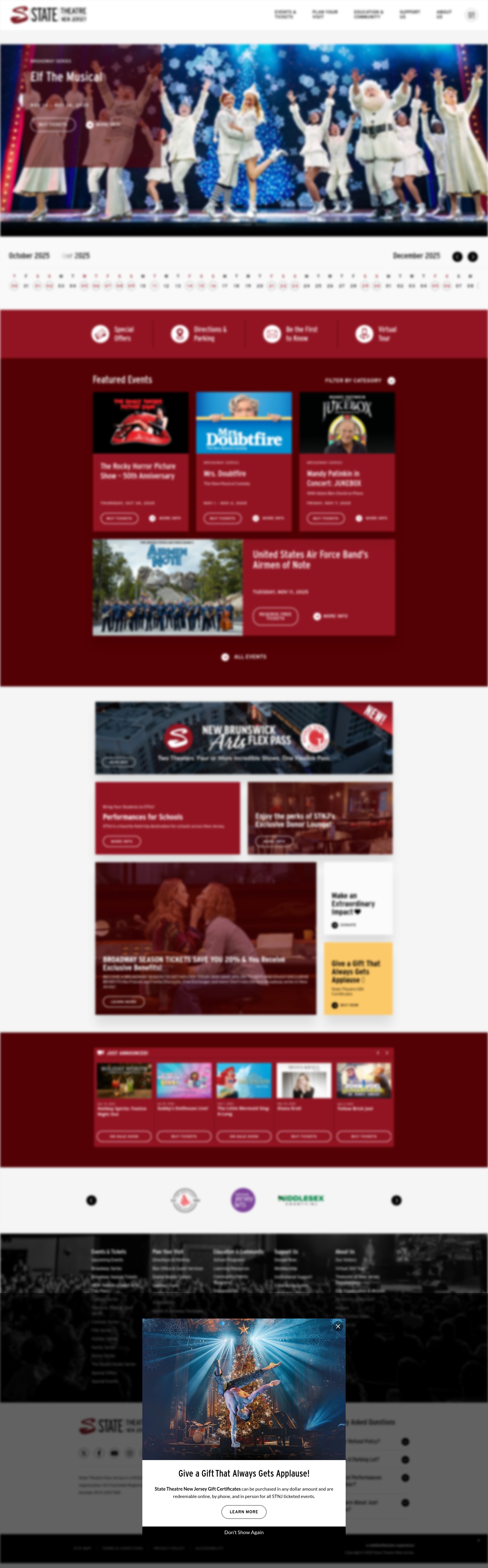 Screenshot of www.stnj.org