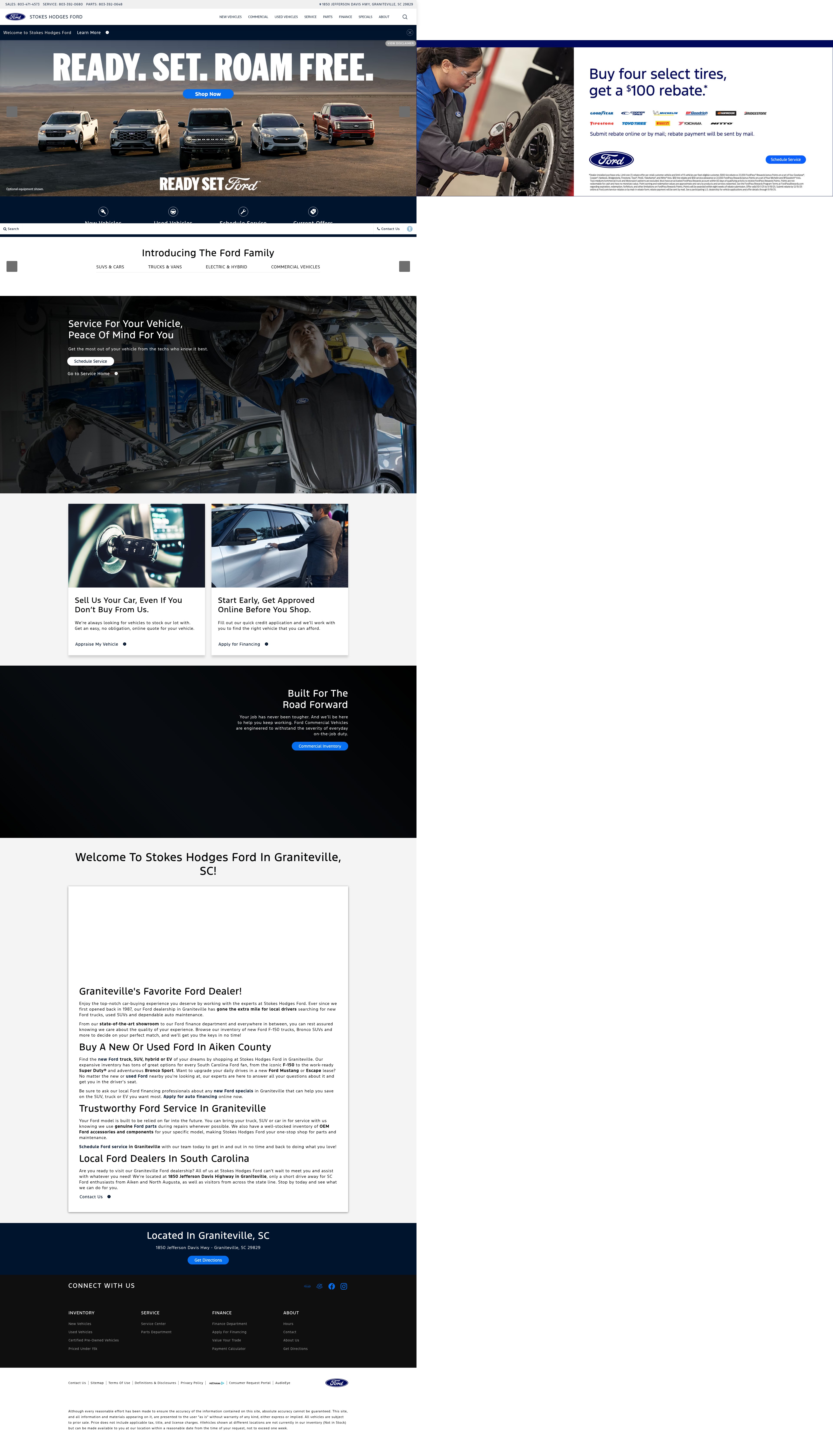 Screenshot of www.stokeshodgesford.com