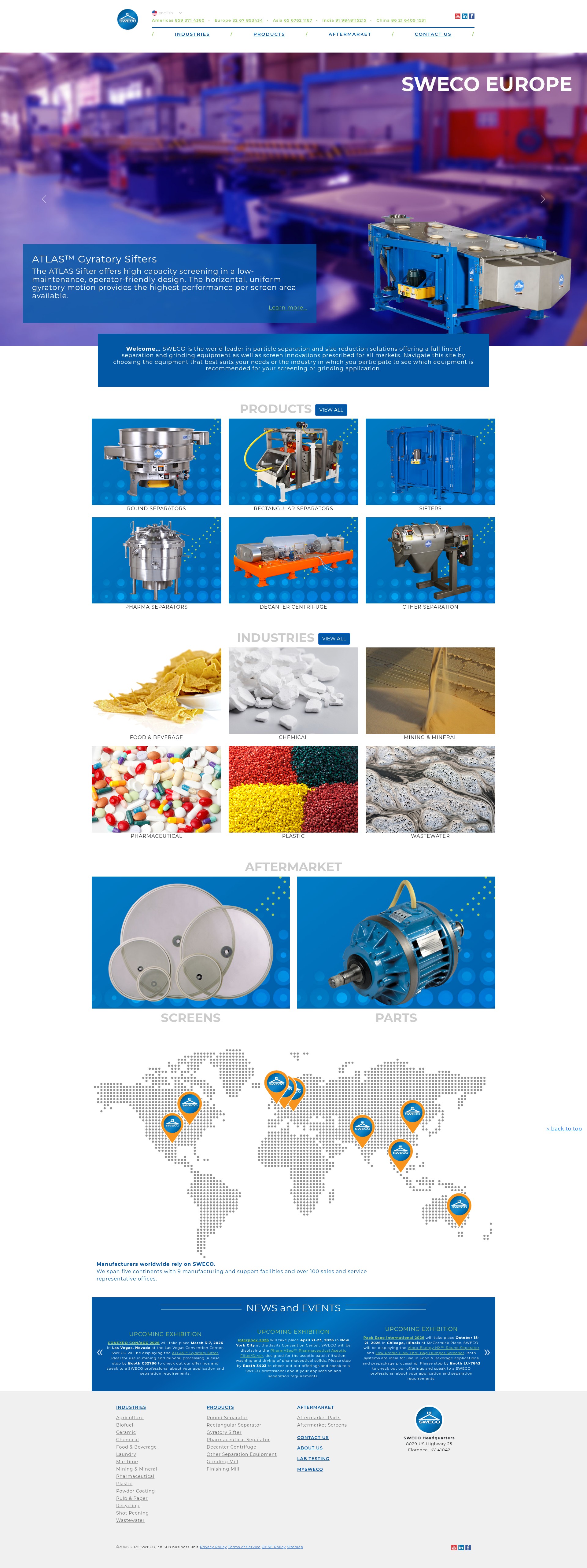 Screenshot of www.sweco.com
