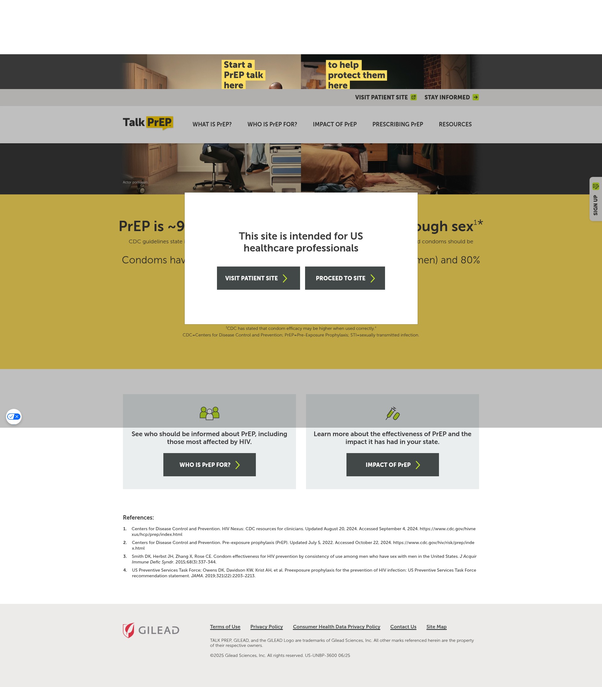 Screenshot of www.talk-prep.com