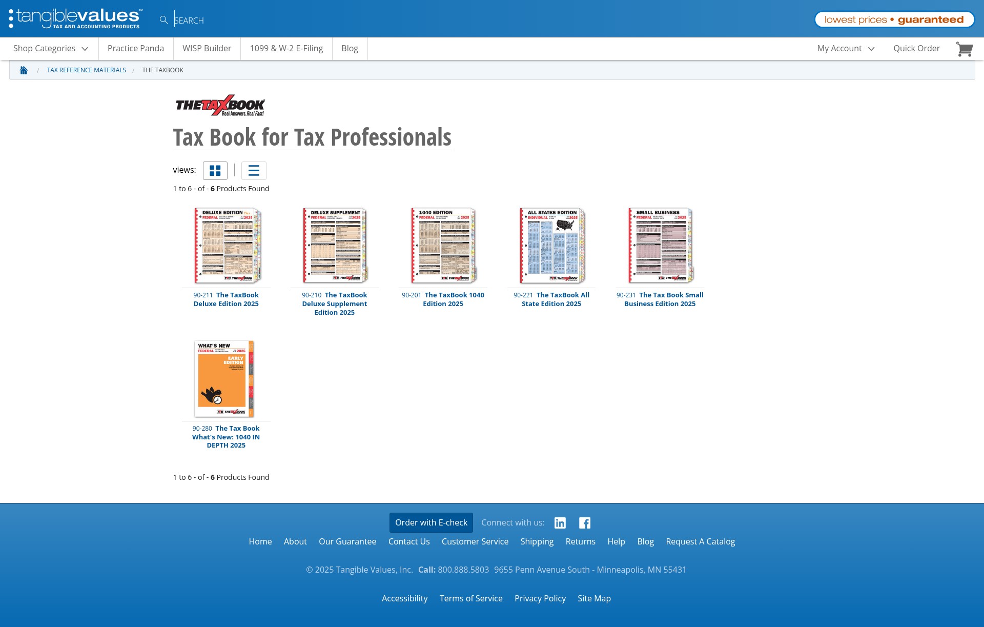 Screenshot of www.tangiblevalues.com