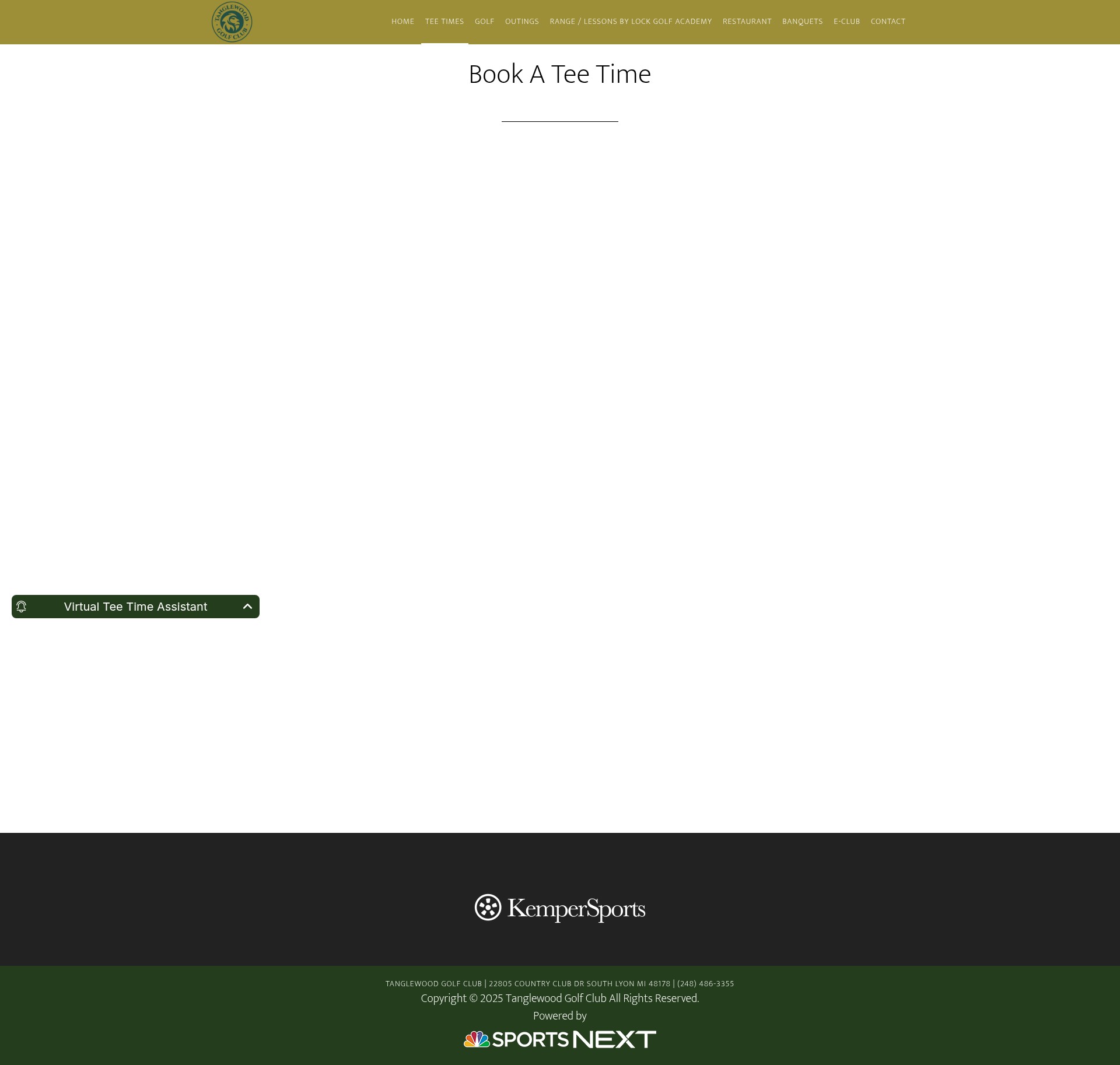 Screenshot of www.tanglewoodlion.com