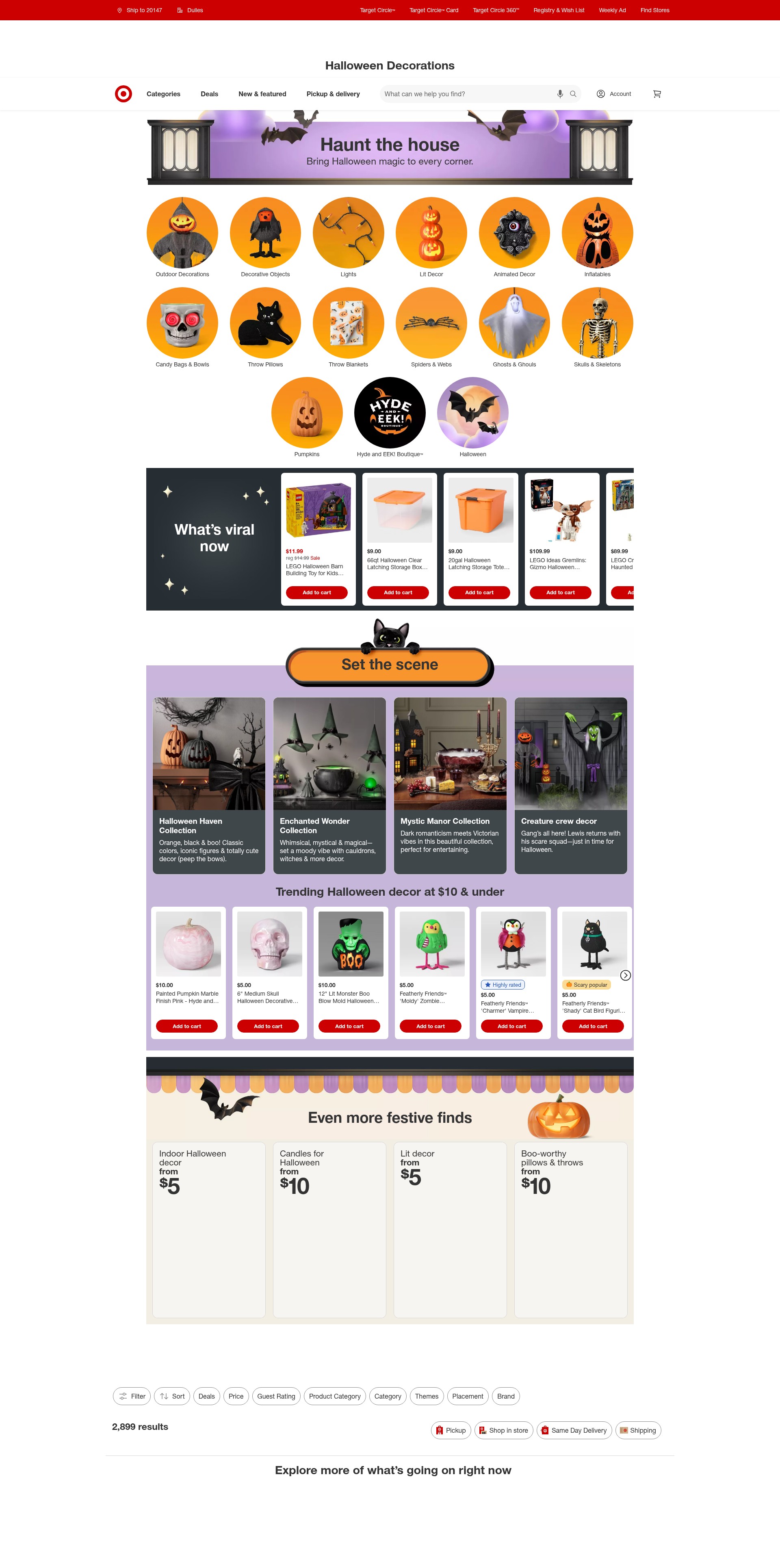 Screenshot of www.target.com