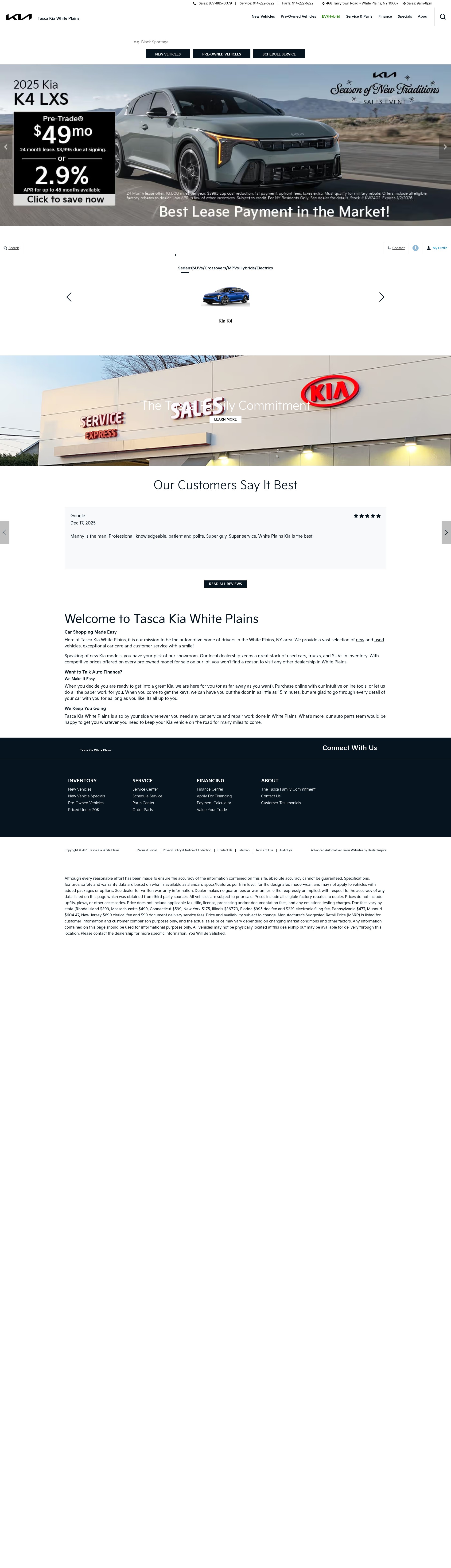 Screenshot of www.tascakiawhiteplains.com