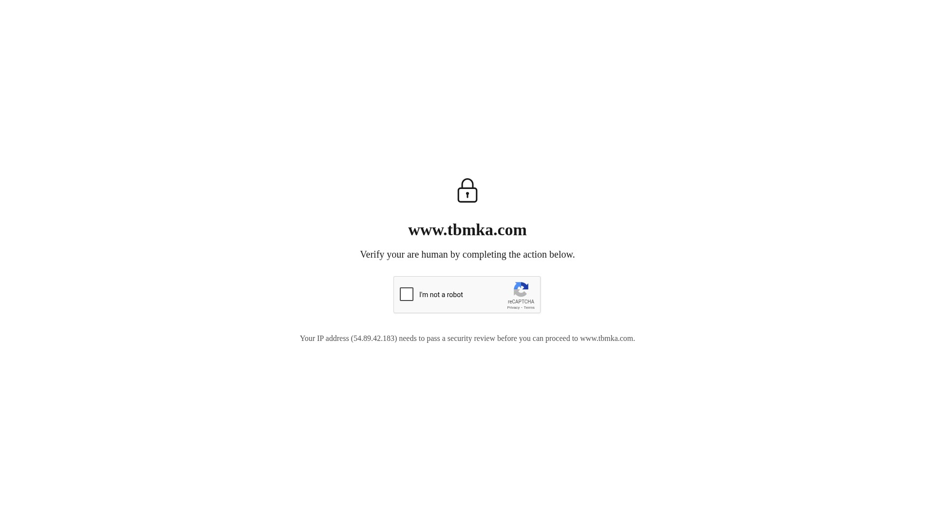 Screenshot of www.tbmka.com