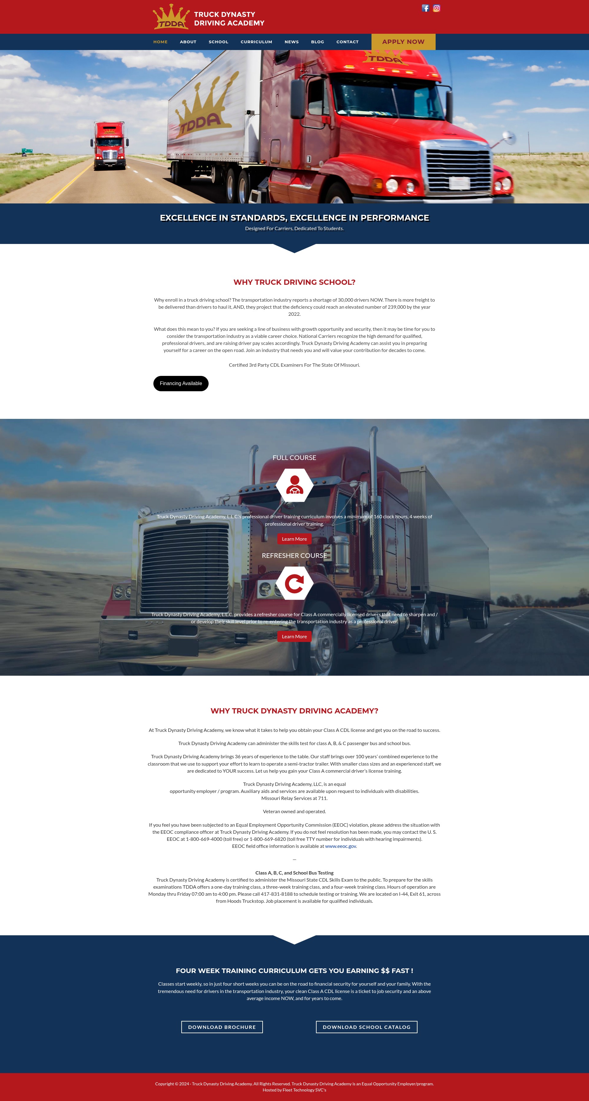 Screenshot of www.tddallc.com
