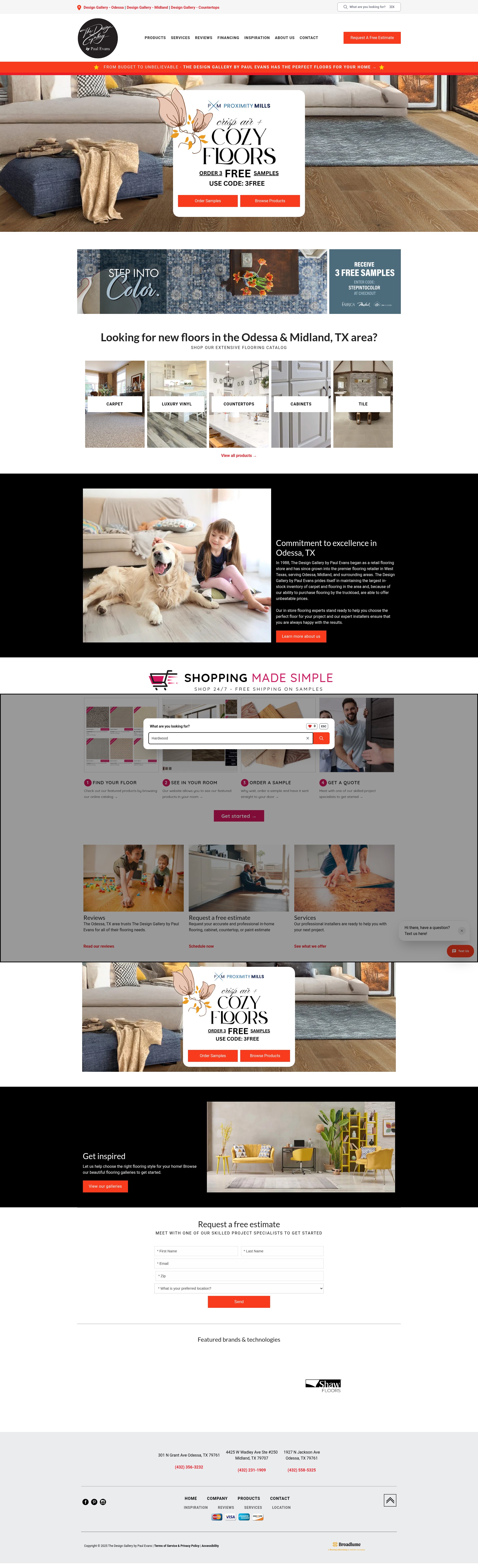 Screenshot of www.tdgtexas.com