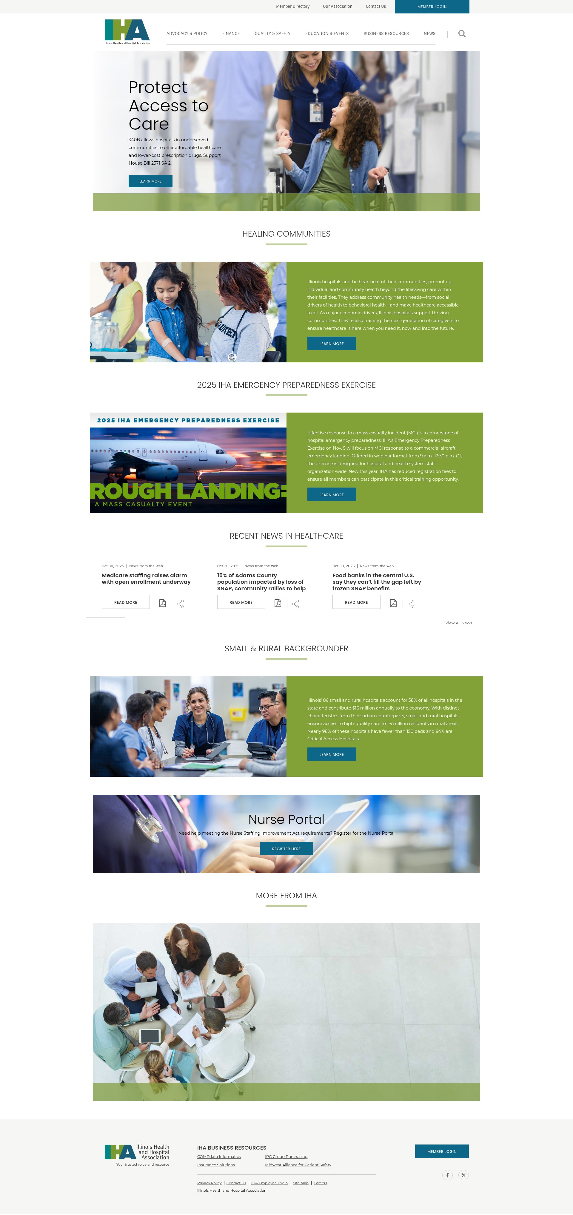 Screenshot of www.team-iha.org