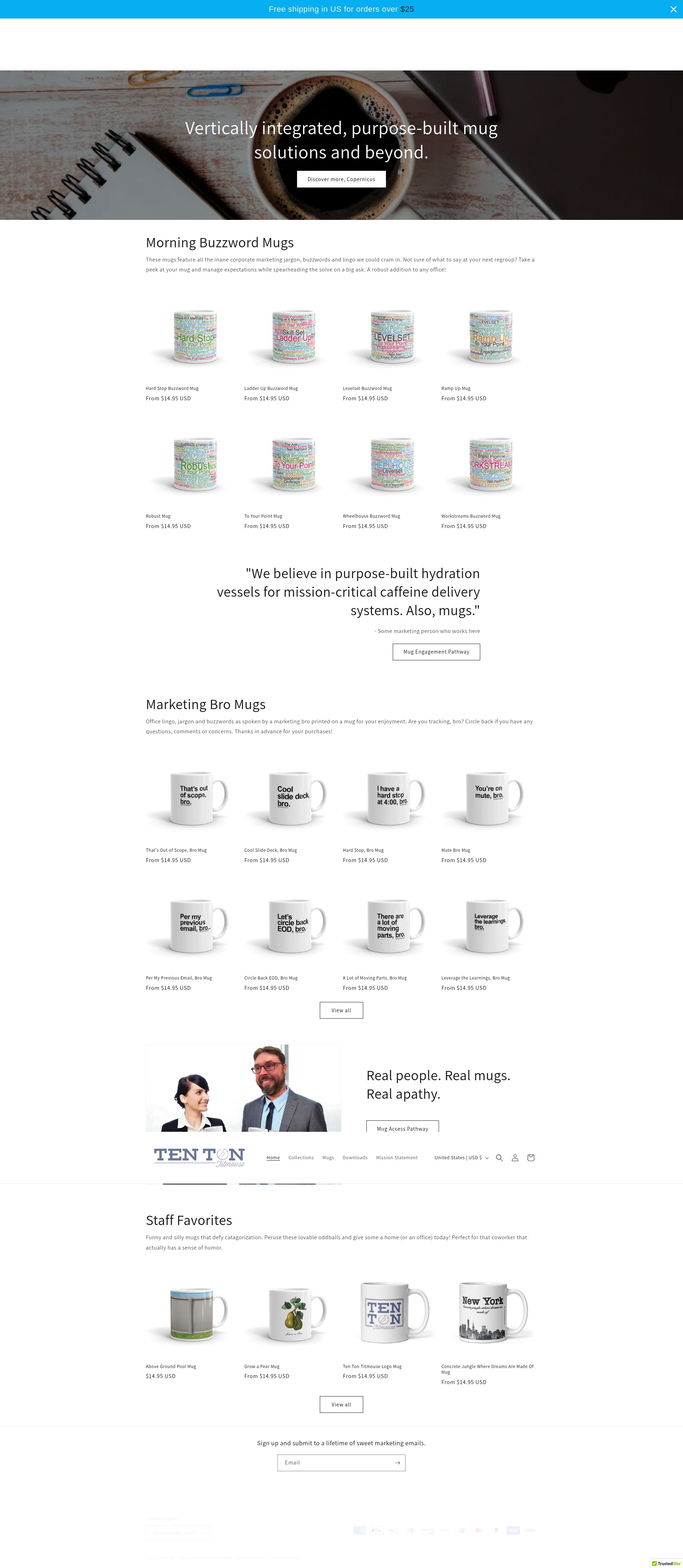 Screenshot of www.tentontitmouse.com