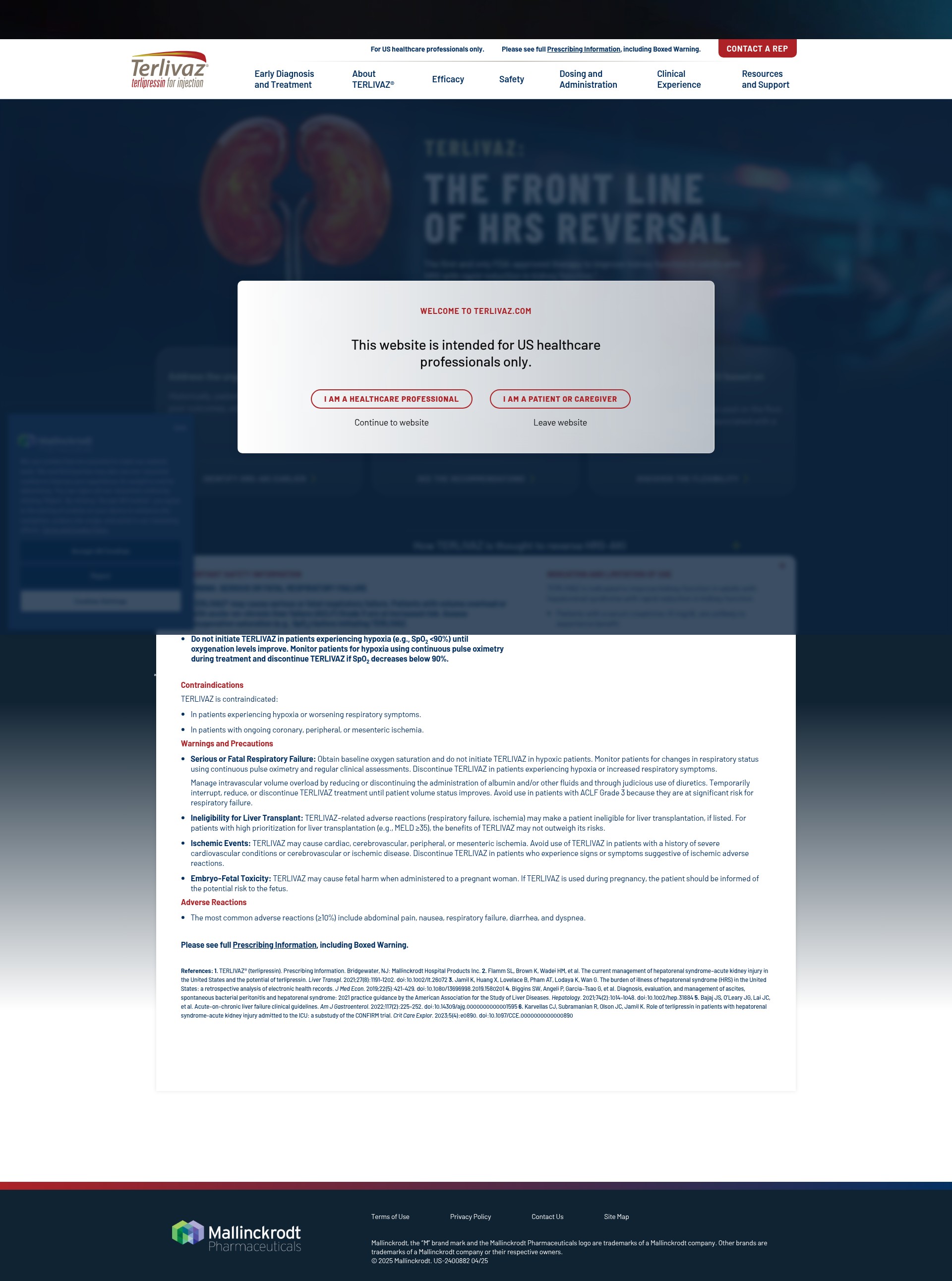 Screenshot of www.terlivaz.com