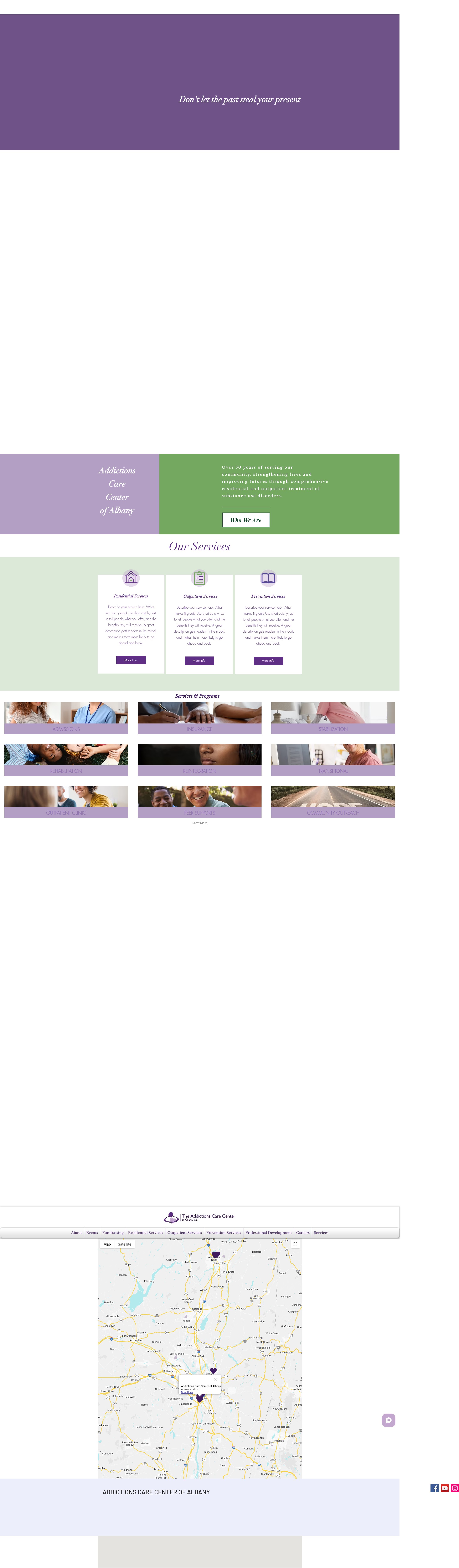Screenshot of www.theacca.net