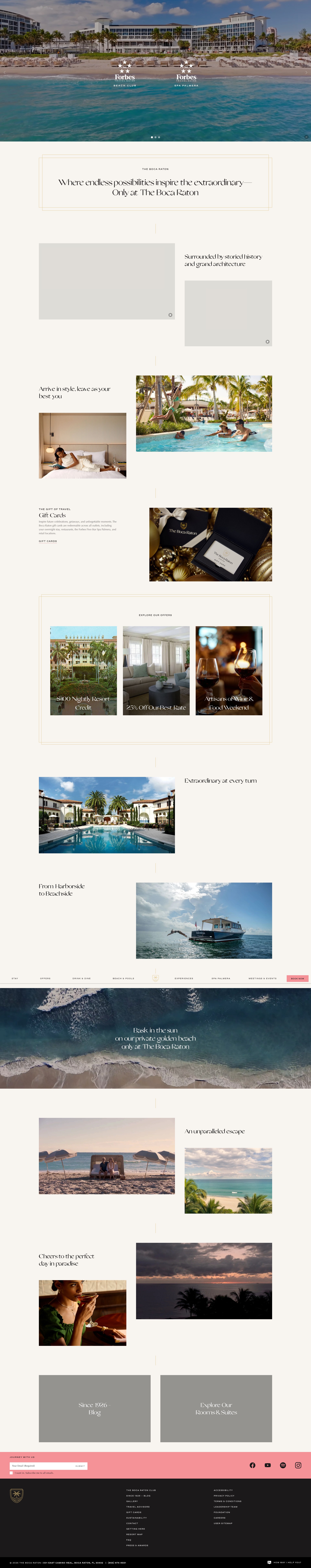 Screenshot of www.thebocaraton.com