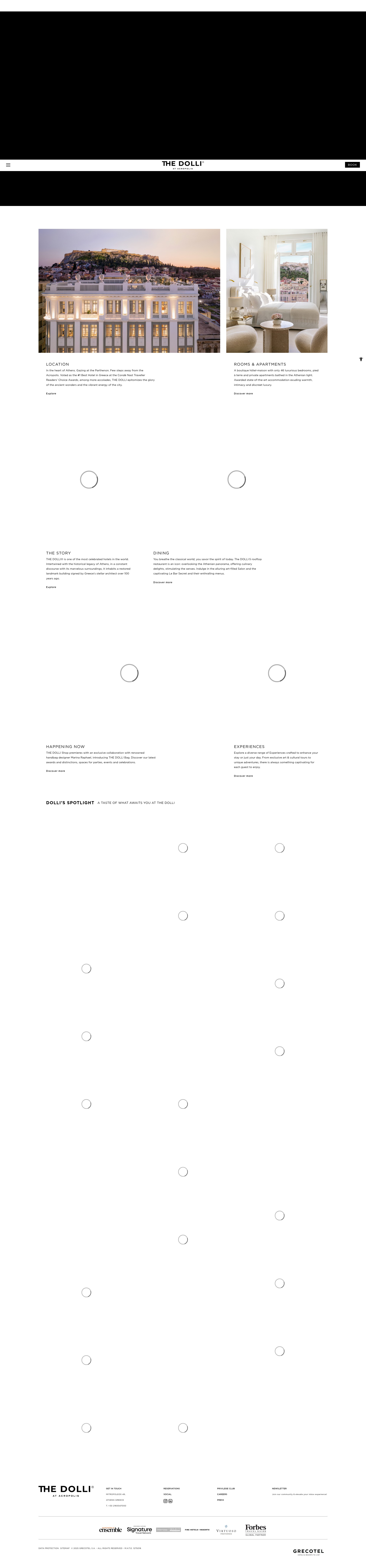 Screenshot of www.thedolli.com