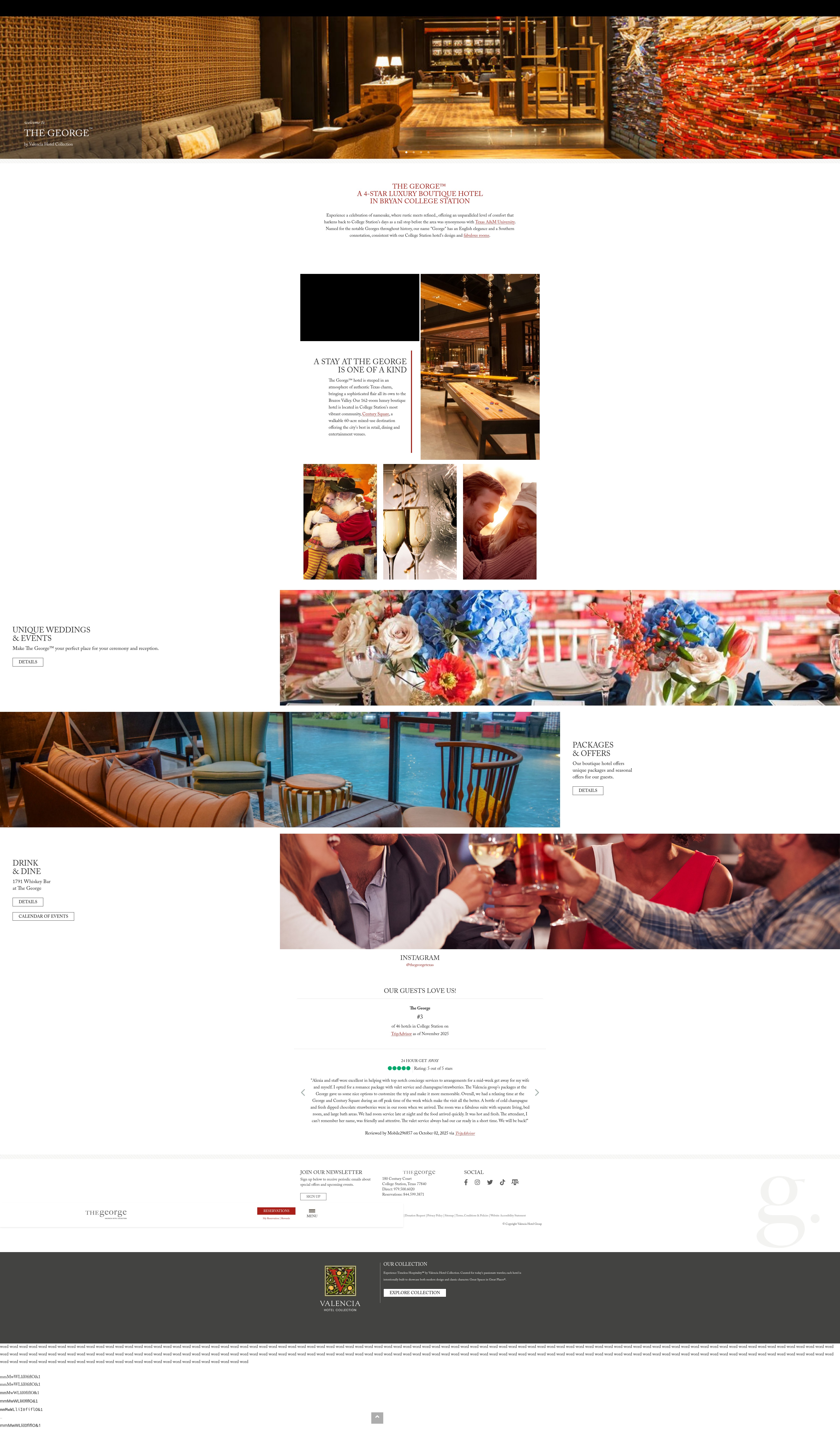 Screenshot of www.thegeorgetexas.com