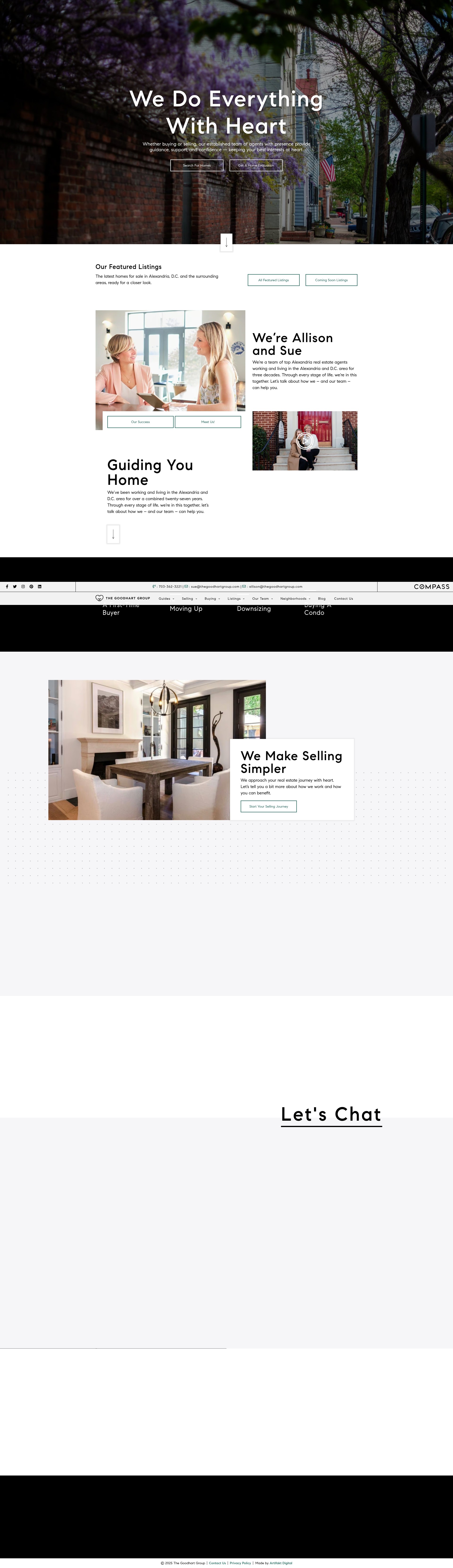 Screenshot of www.thegoodhartgroup.com