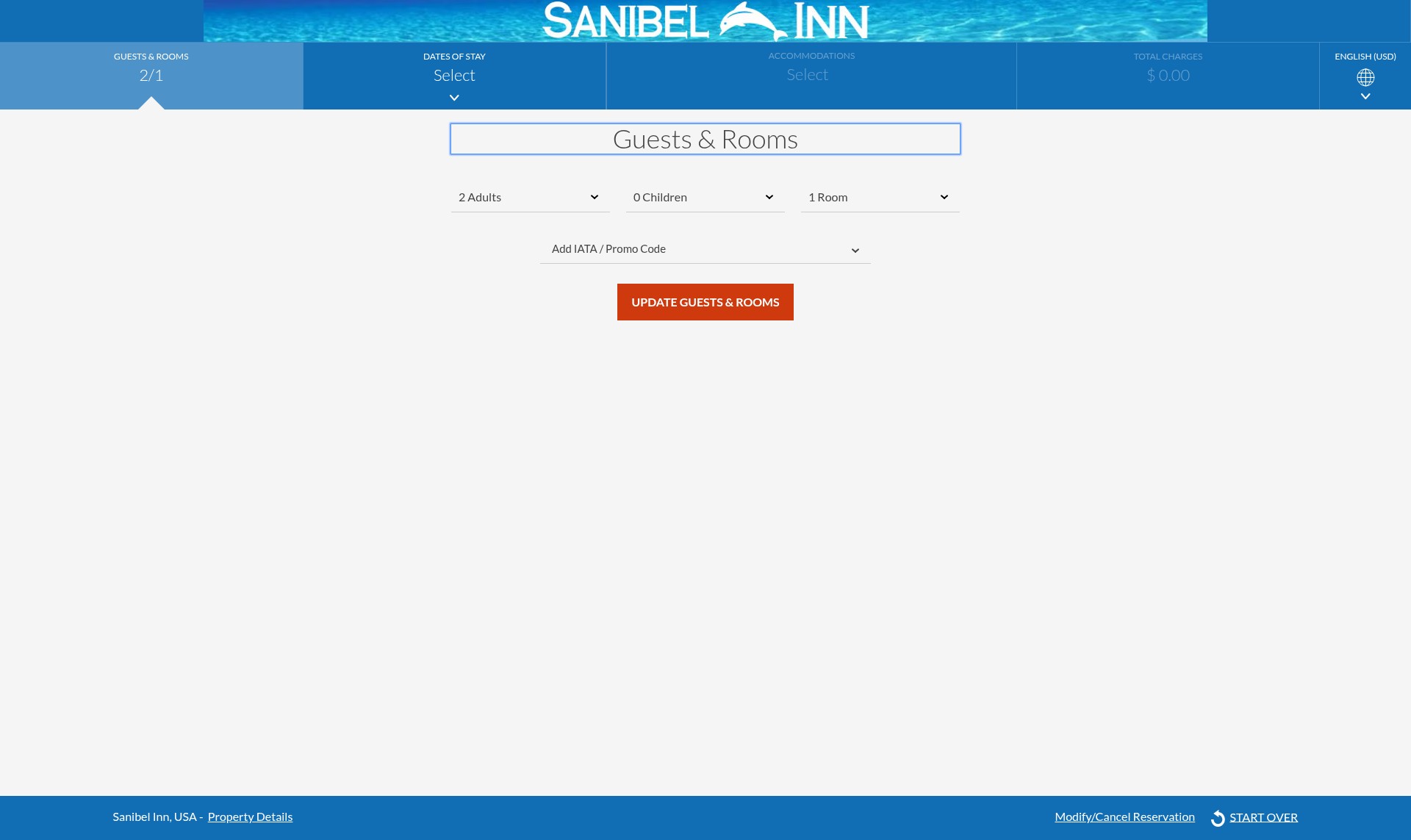 Screenshot of www.theinnsofsanibel.com