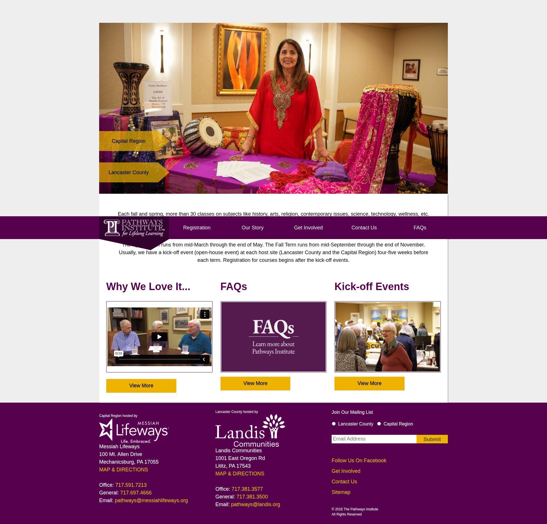 Screenshot of www.thepathwaysinstitute.org