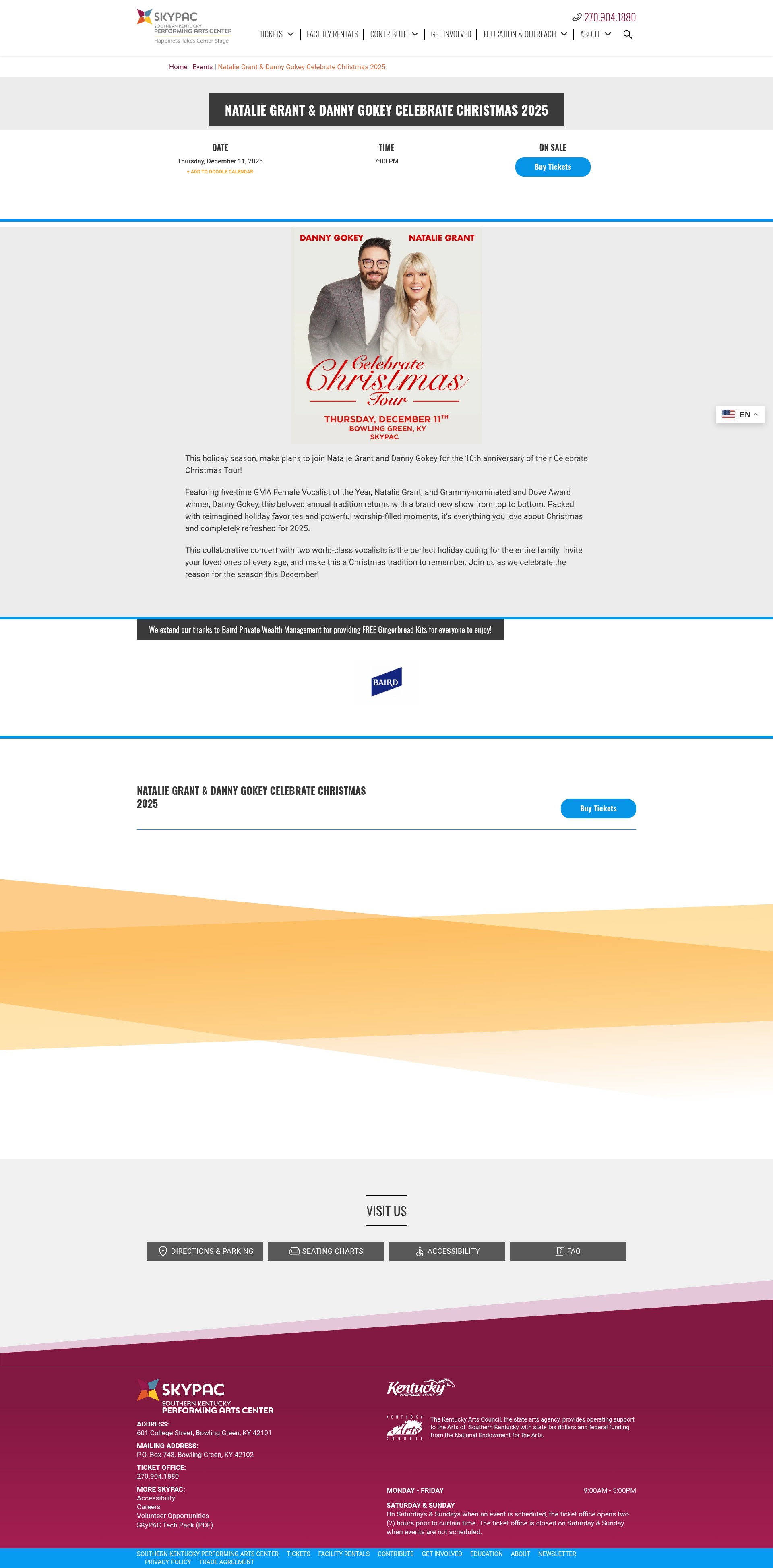 Screenshot of www.theskypac.com