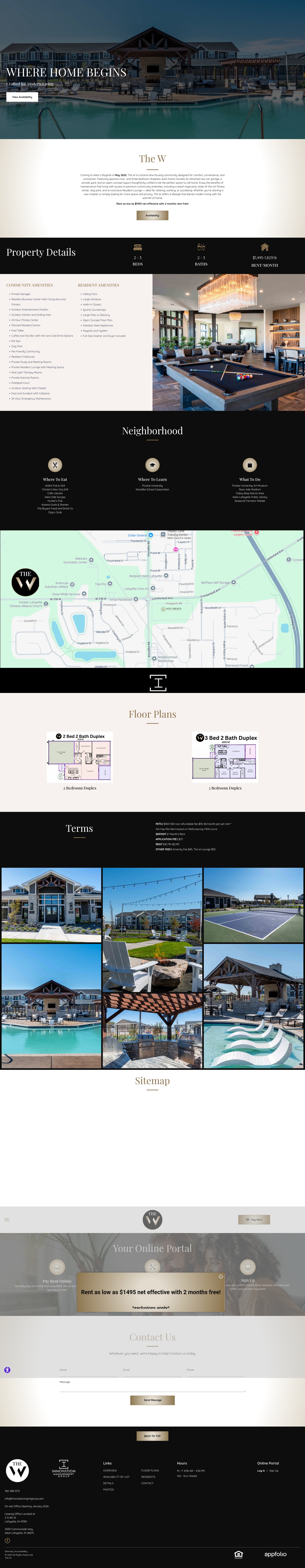 Screenshot of www.thewliving.com