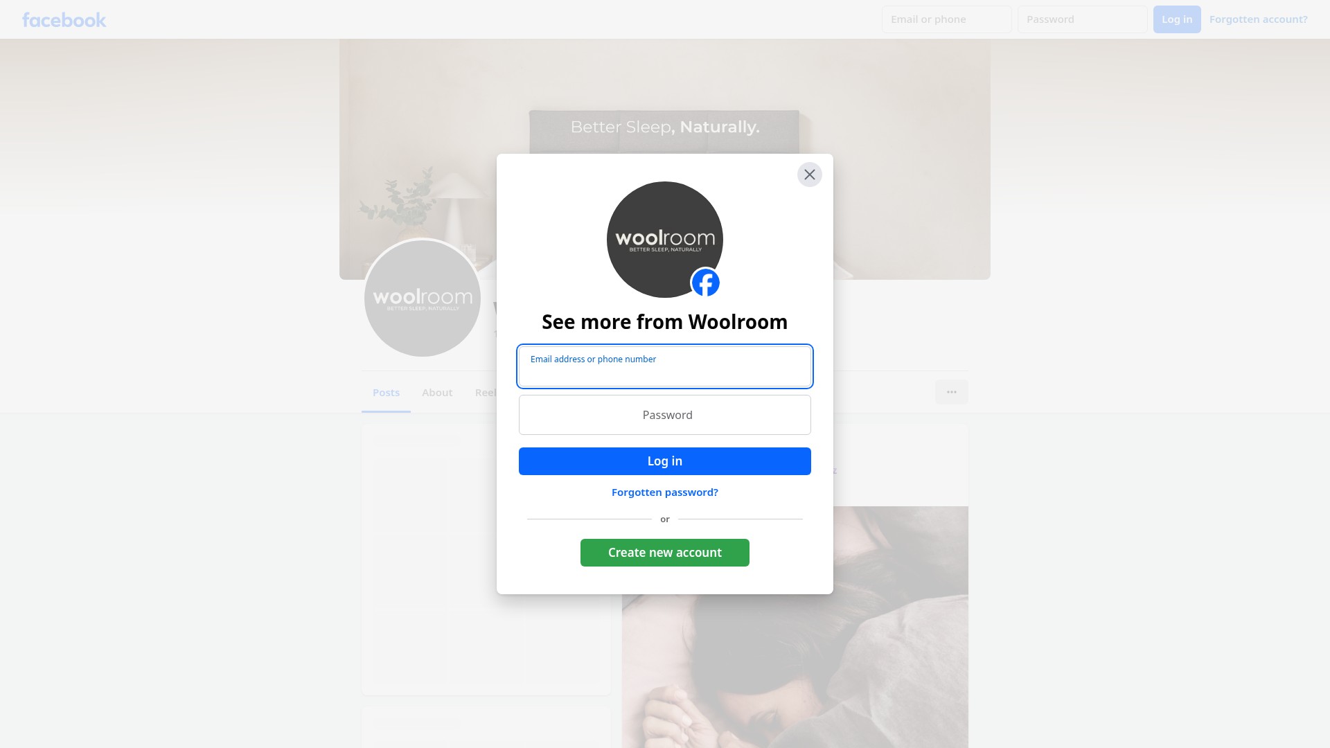 Screenshot of www.thewoolroom.com