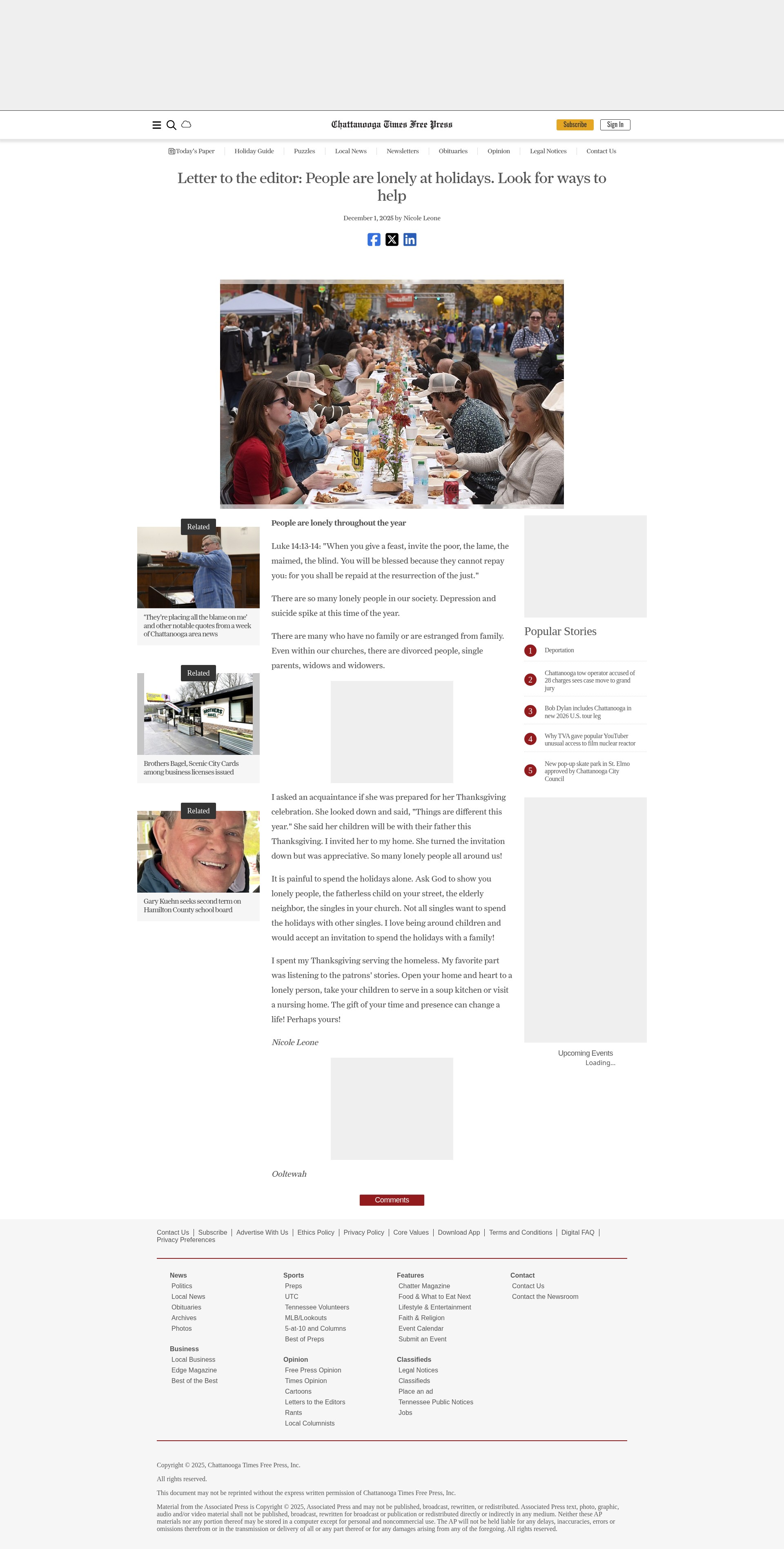 Screenshot of www.timesfreepress.com