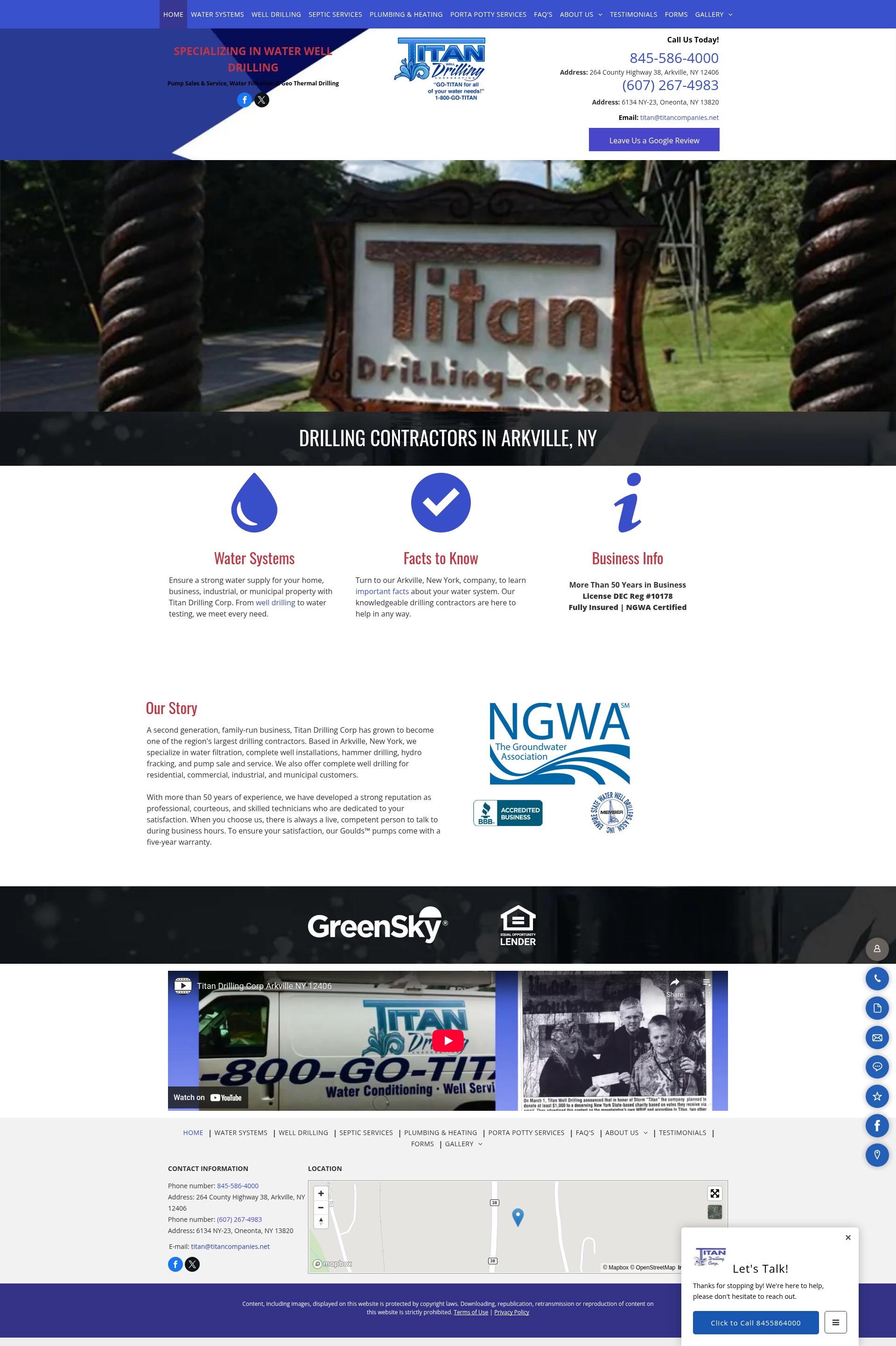 Screenshot of www.titanwelldrillingnyny.com
