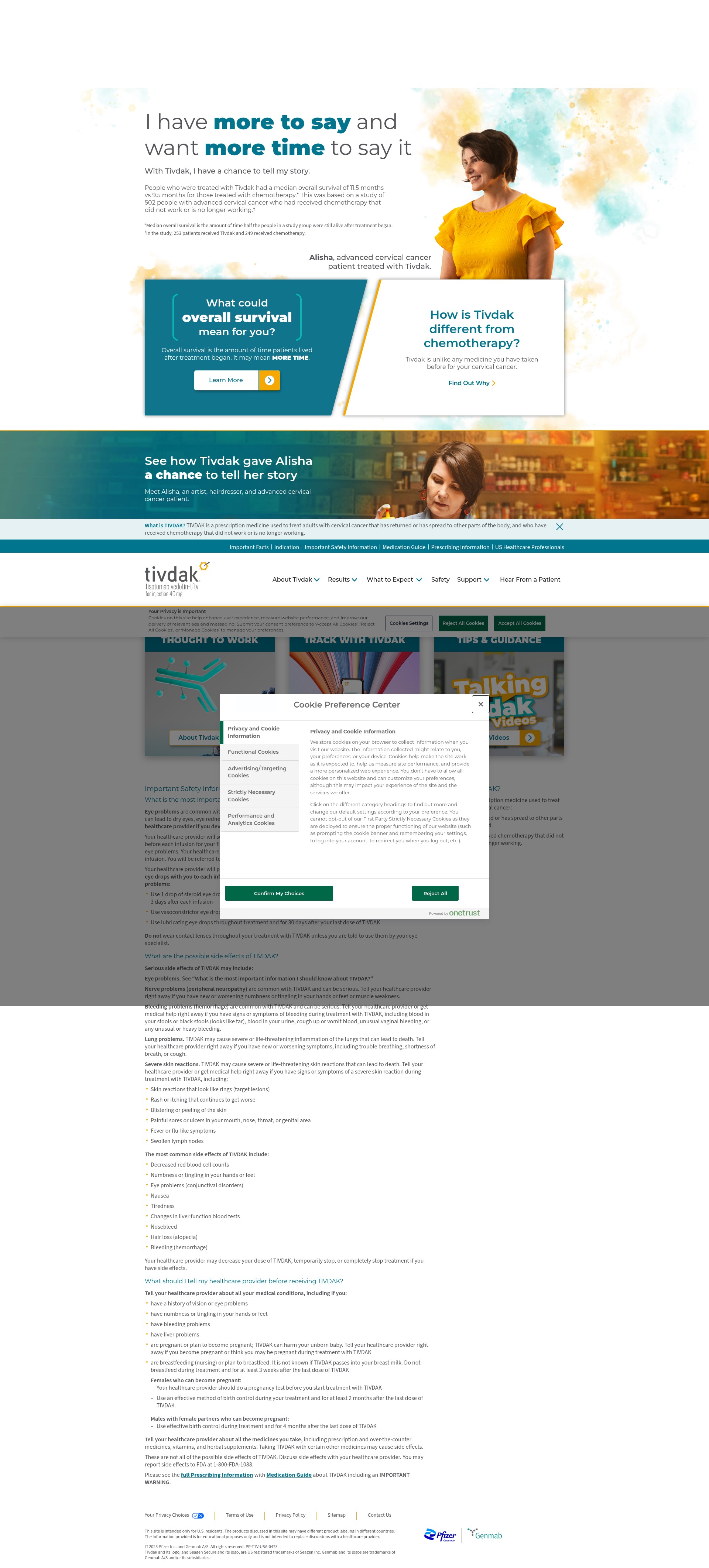 Screenshot of www.tivdak.com