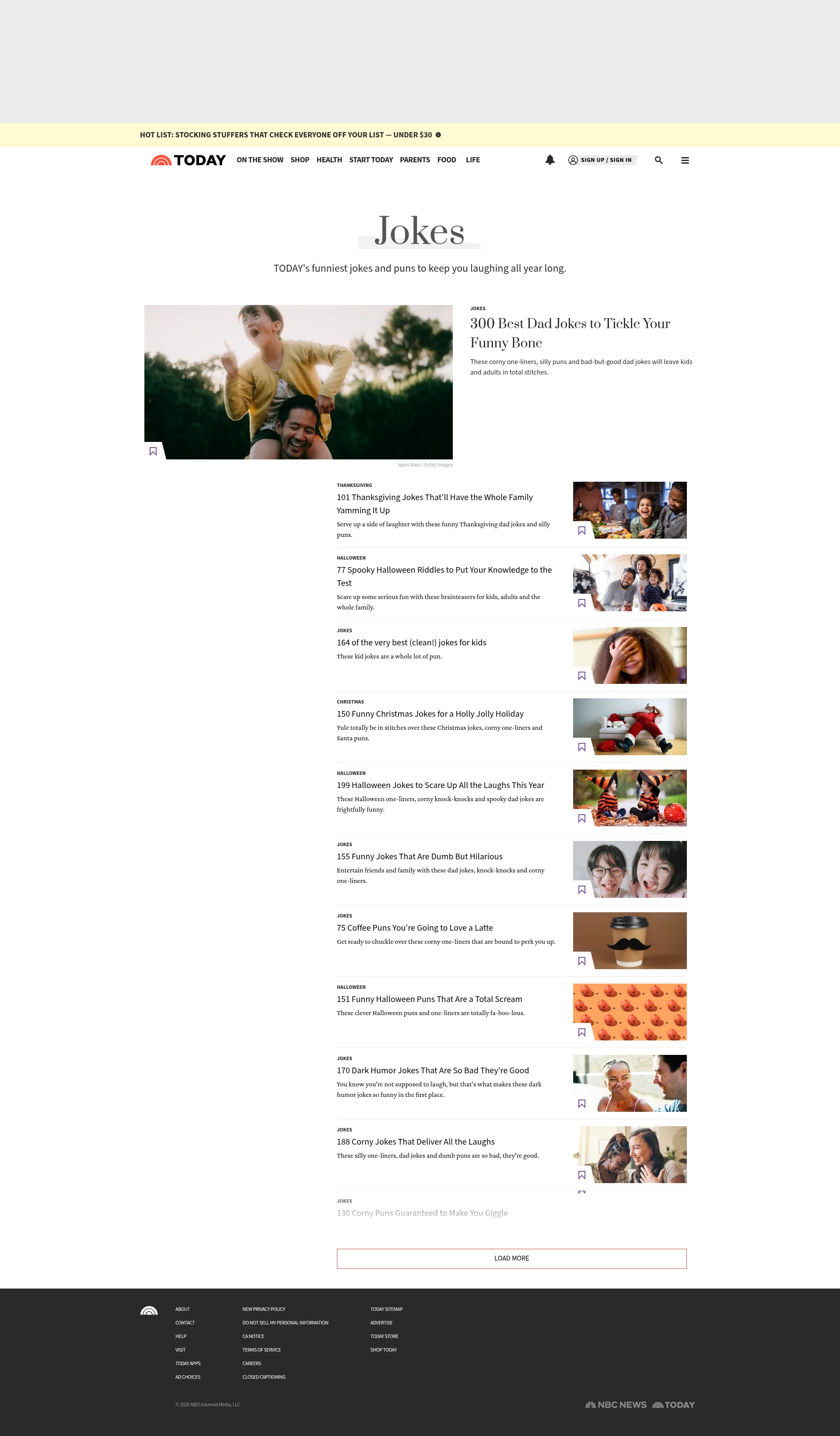 Screenshot of www.today.com