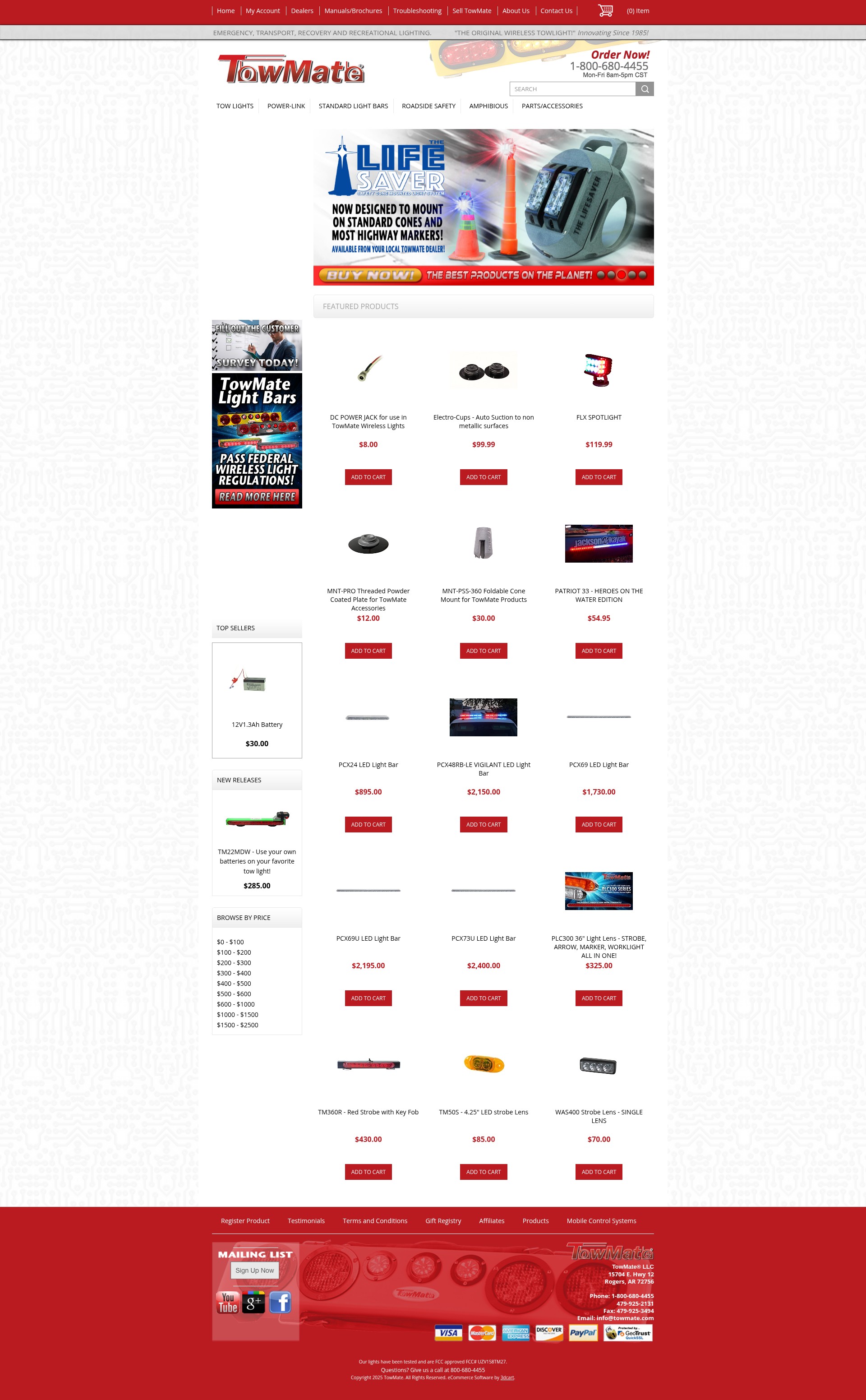 Screenshot of www.towmate.com