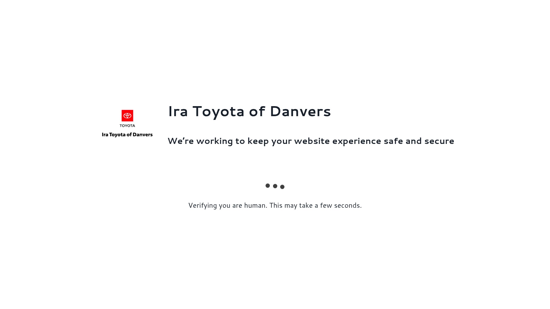 Screenshot of www.toyotaofdanvers.com
