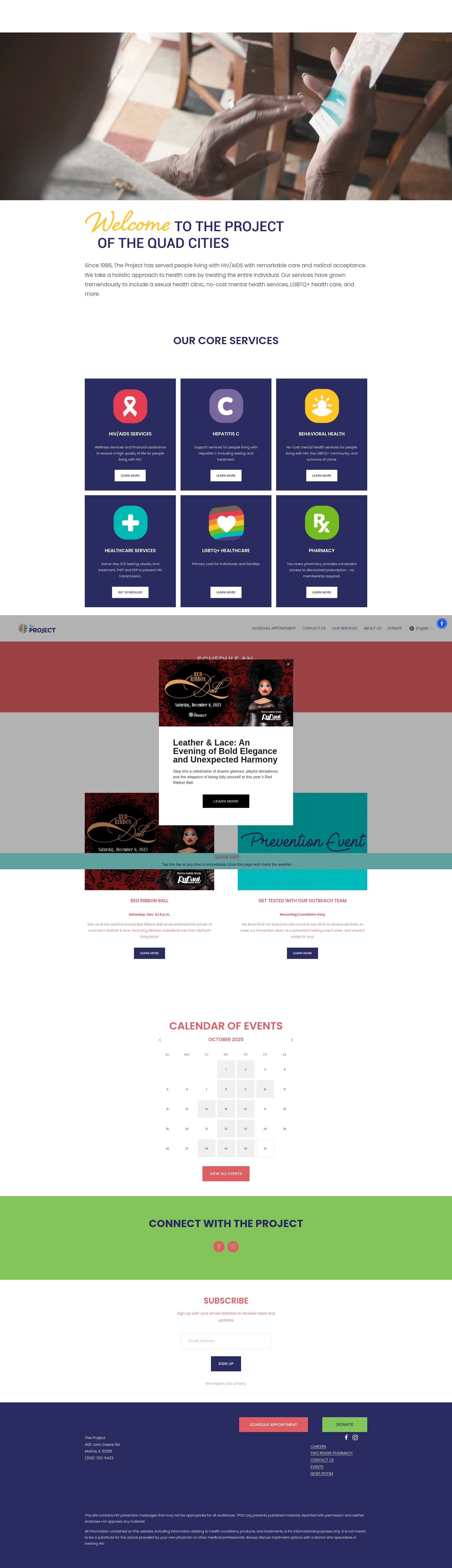 Screenshot of www.tpqc.org