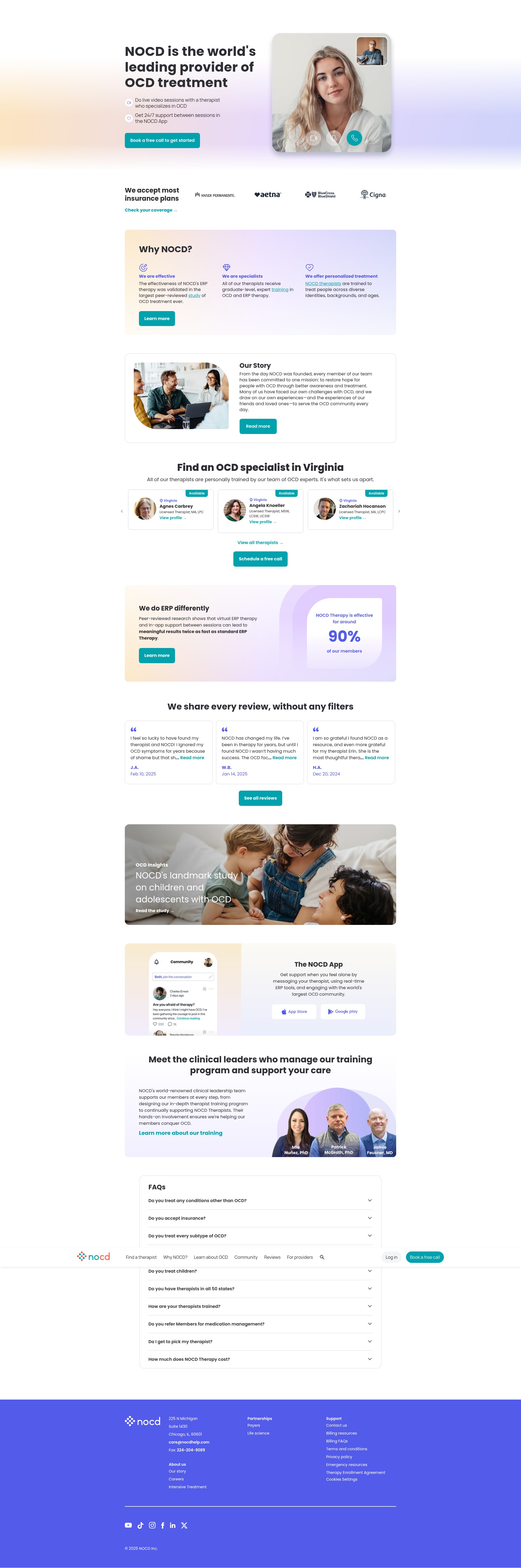 Screenshot of www.treatmyocd.com